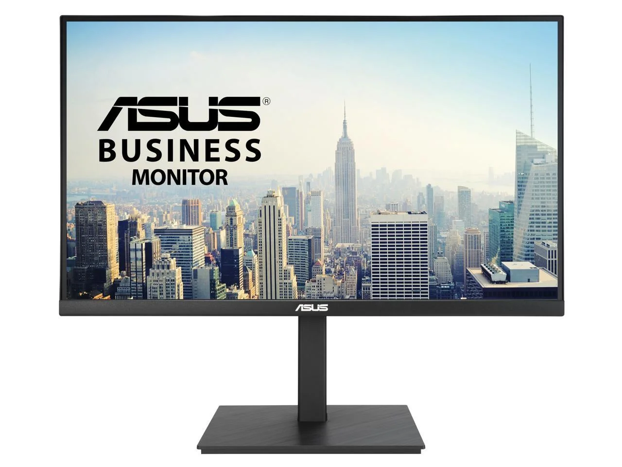 ASUS 27? 4K Business Monitor (VA27UQSB) - UHD (3840 x 2160), IPS, Frameless, HDR10, DisplayPort, Dual HDMI, Speakers, Eye Care, Ergonomic, pivot, swivel, height adjustable, DisplayWidget, 3yr warranty