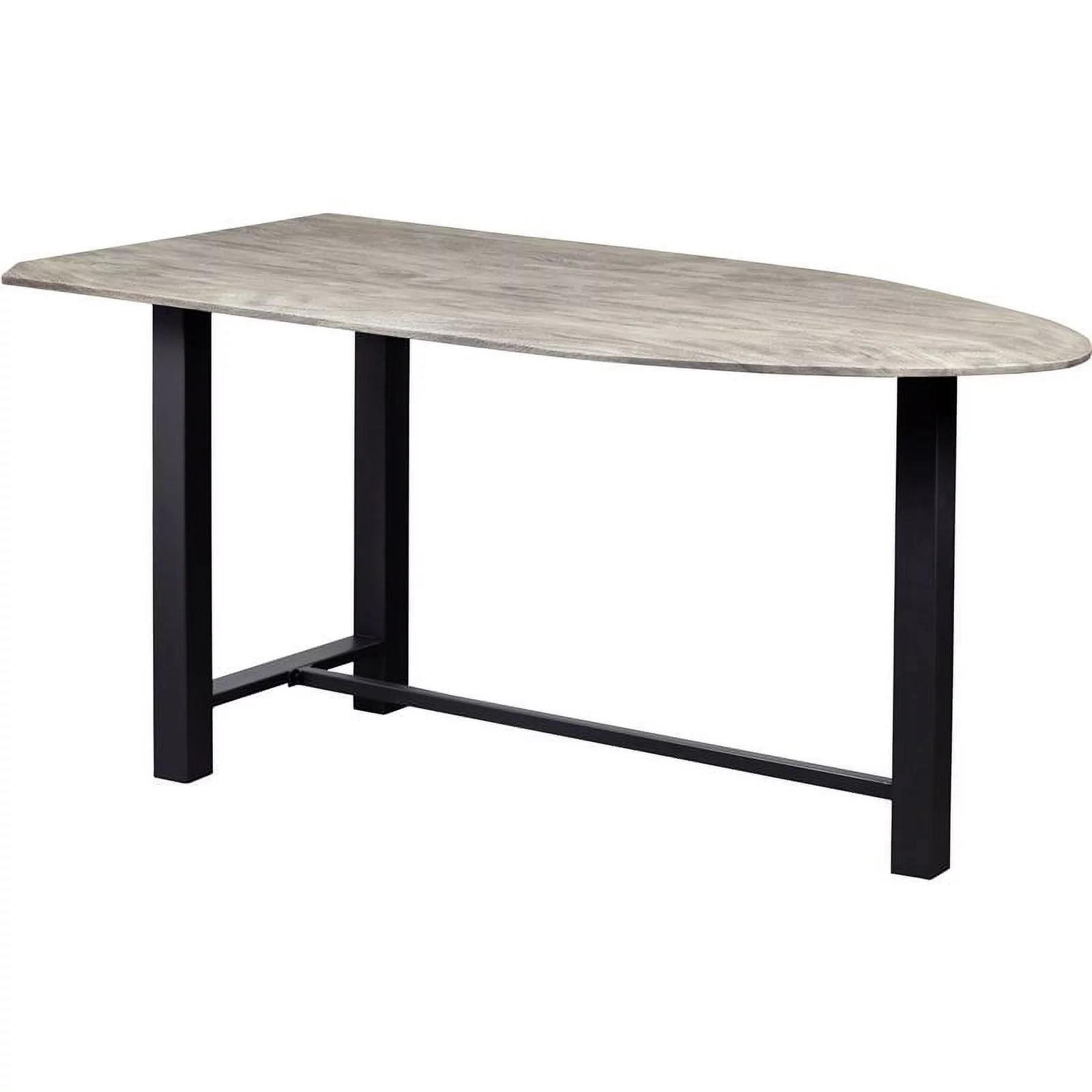 Pemberly Row Grey/Gunmetal Yukon Counter Height Dining Table