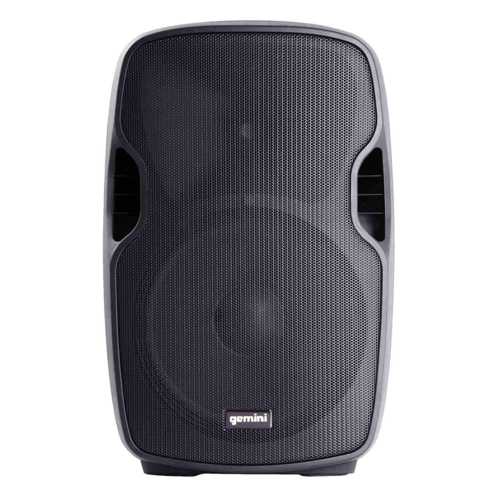 (2) Gemini AS-1500BLU Active Speakers with 15
