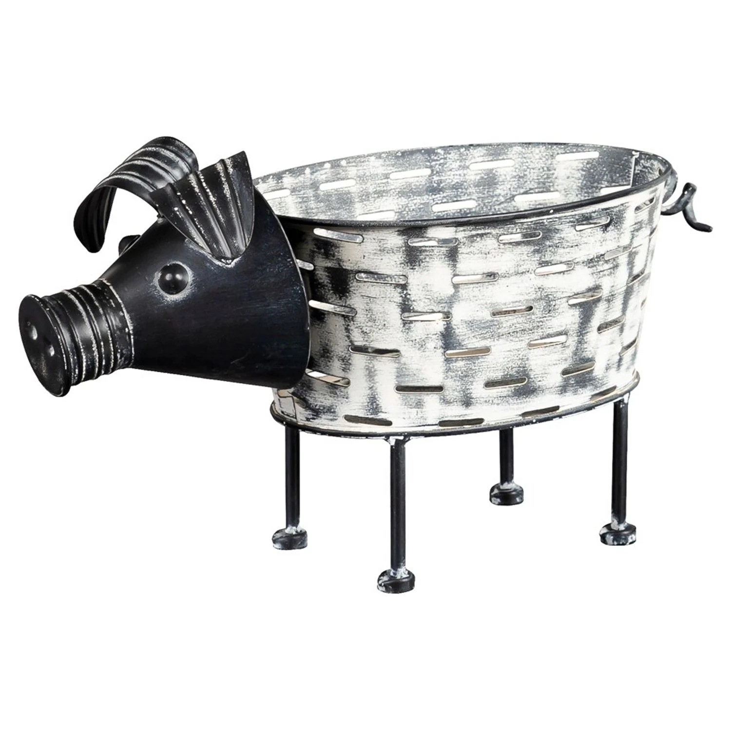 Rustic Pig Planter, Set of 2