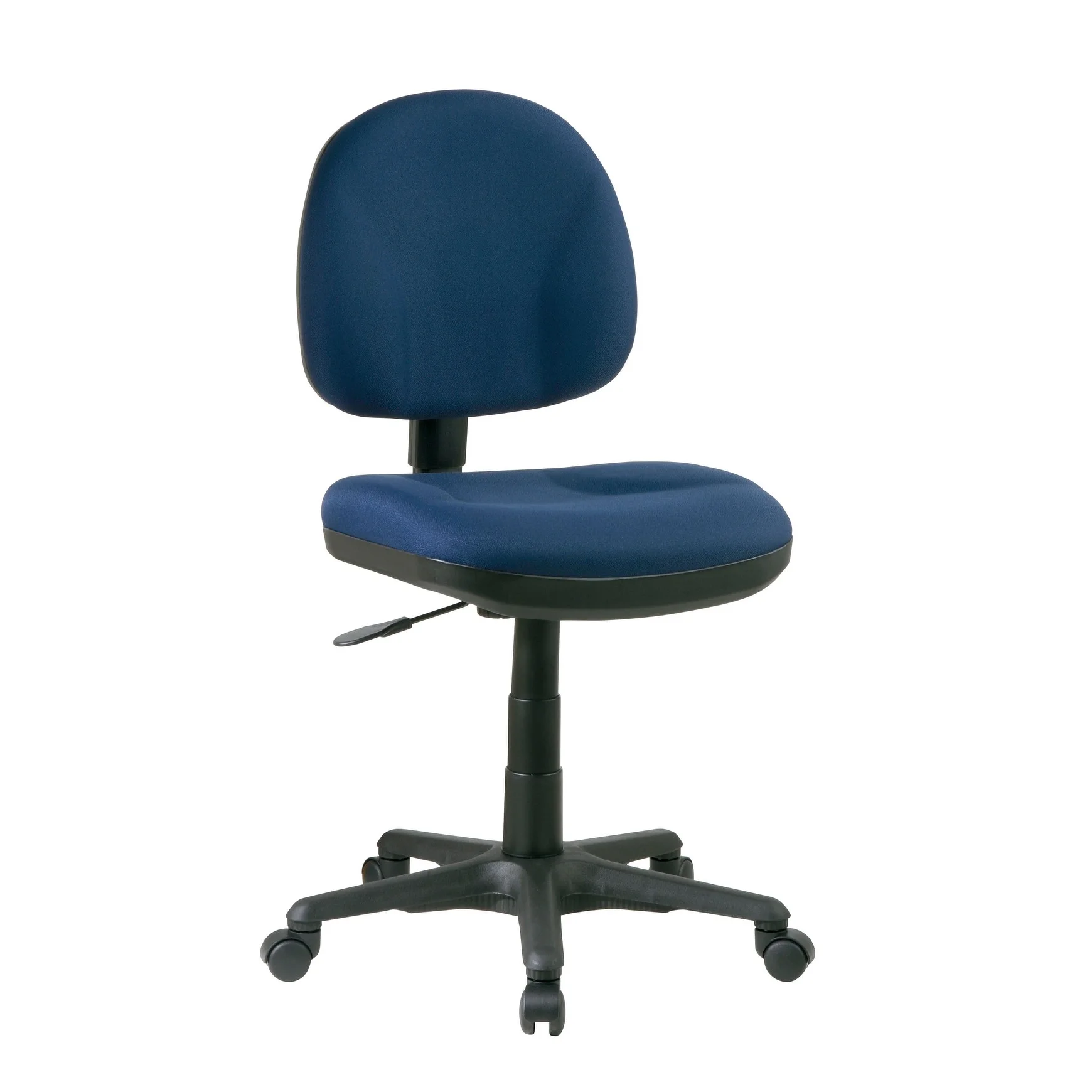 Office Star Products Sculptured Task Chair without Arms icon burgundy