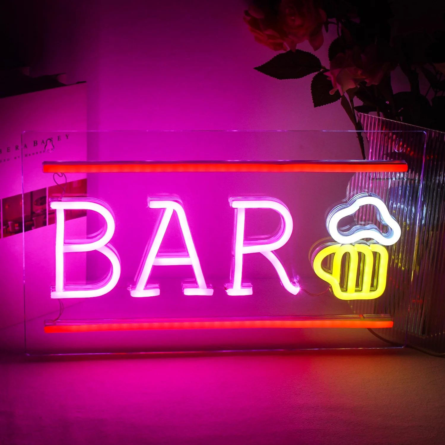 Hello Rosa Beer Bar LED Neon Light Signs USB Power for Bar Party Club Restaurant Home Decoration