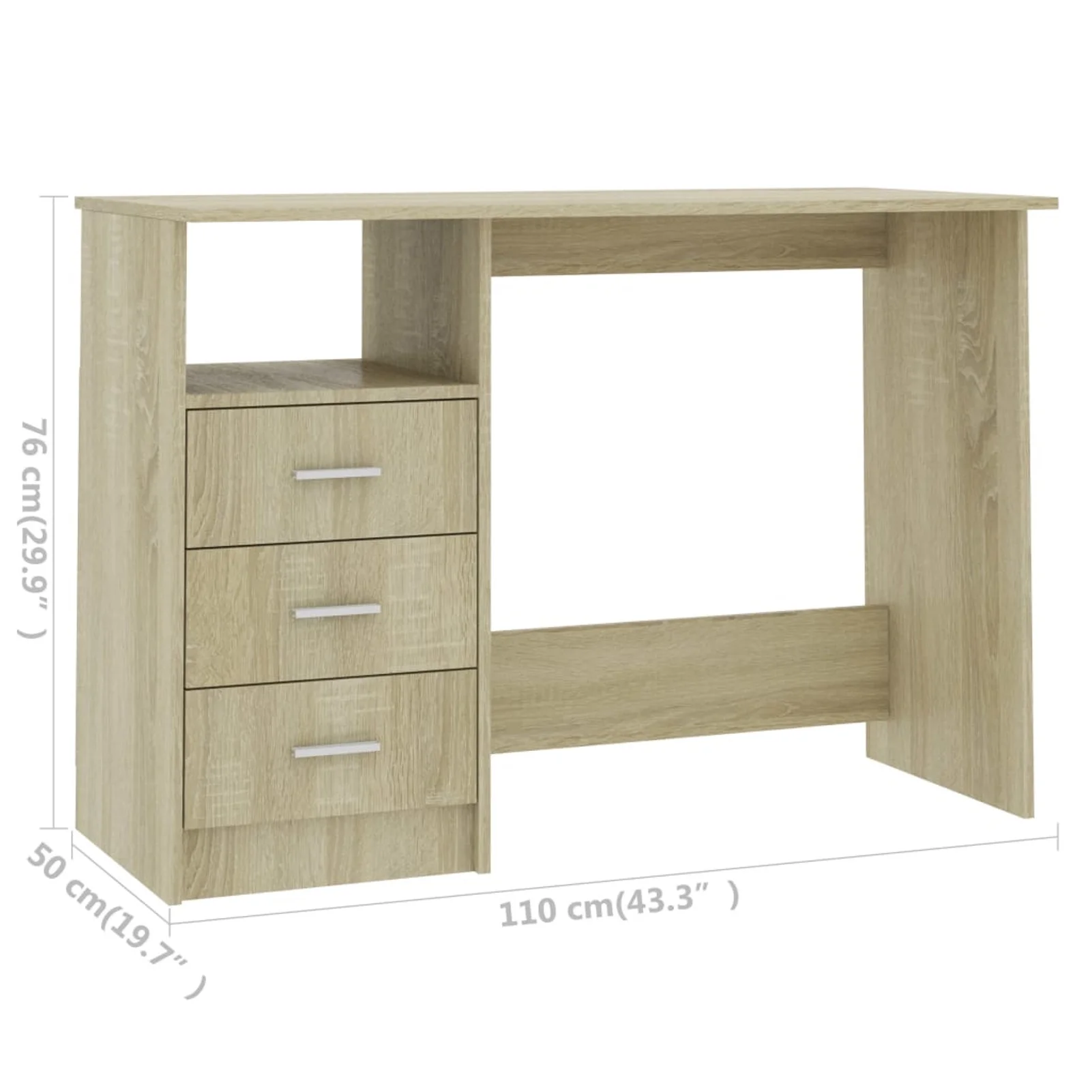Andoer parcel,Drawers Simple Wood With Drawer Office Sonoma Oak Office Basic Small Simple Wood With Drawer Office Basic Drawers Modern With Wood With Drawer With Drawe Sonoma Basic Small With Zeyuan