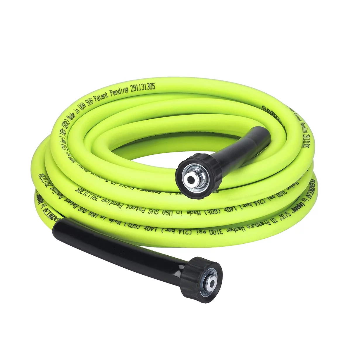 Flexzilla® Pressure Washer Hose, 5/16 in. x 25 ft., 4000 PSI, M22 Fittings, ZillaGreen®