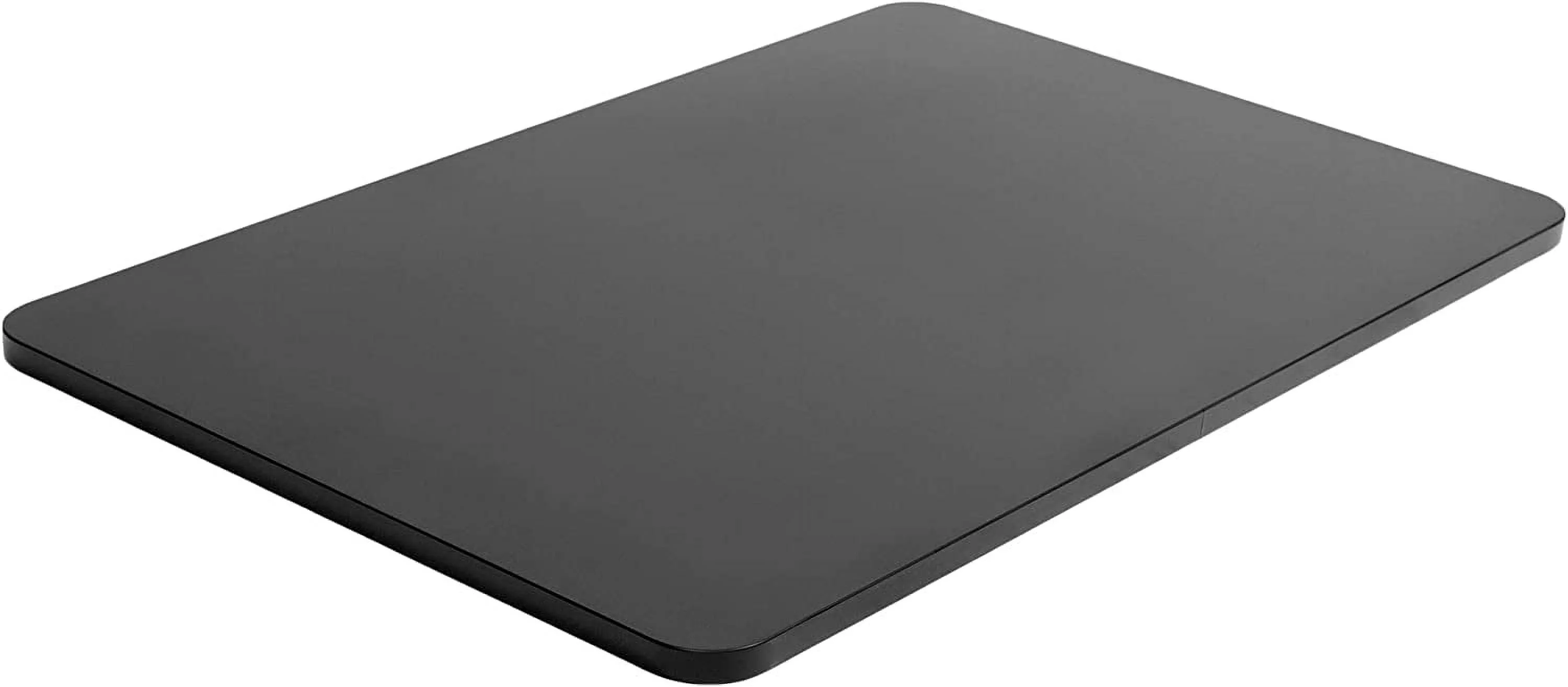 Universal 36 x 24 inch Solid One-Piece Compact Table Top for Standard and Sit to Stand Height Adjustable Home and Office Desk Frames, Black