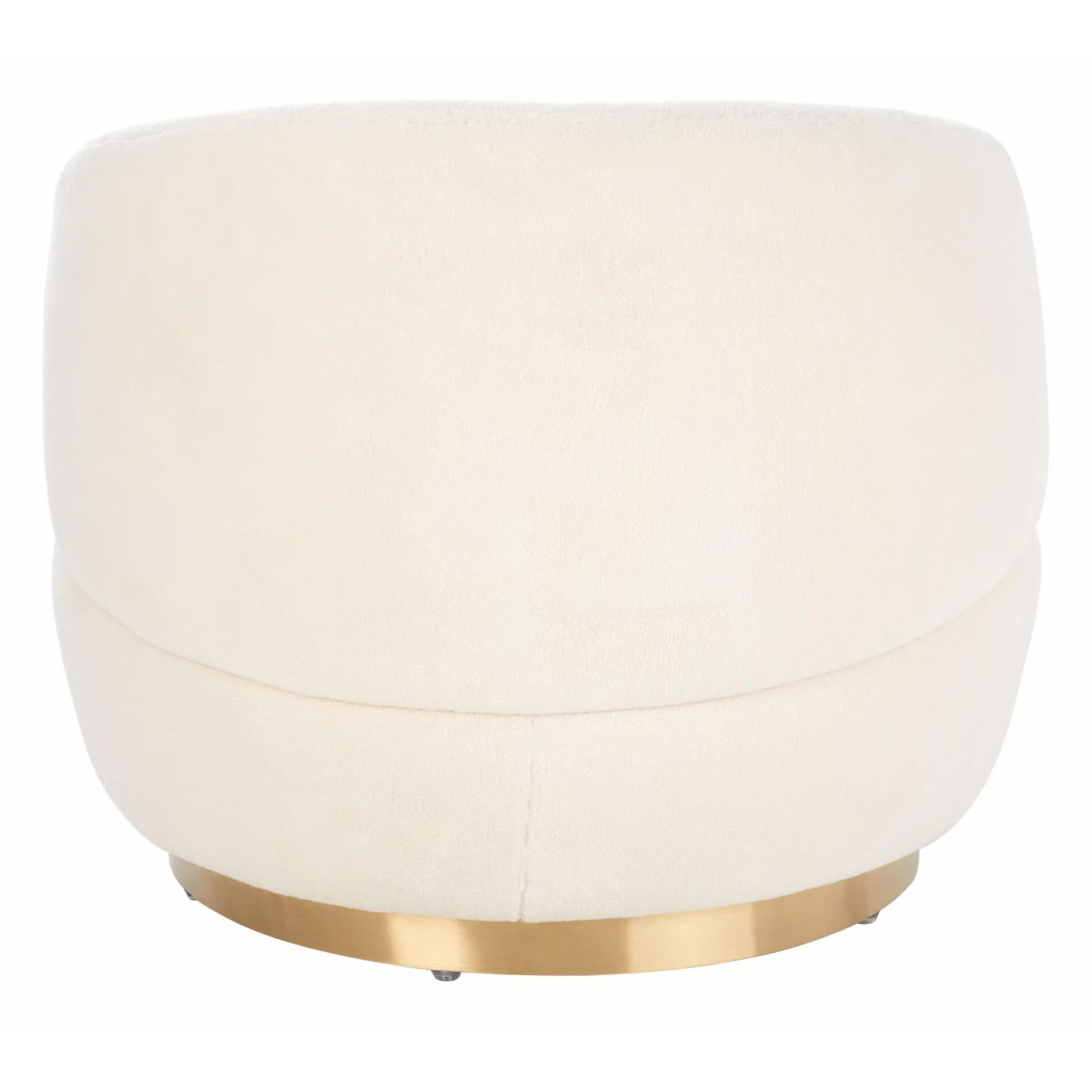 Safavieh Flynn Faux Lamb Wool Swivel Chair