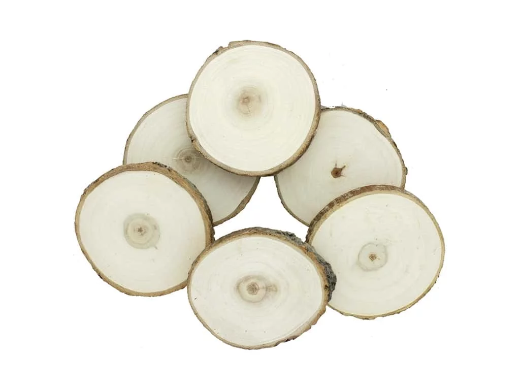 Sierra Pacific Crafts Wood Slice Round 4.5