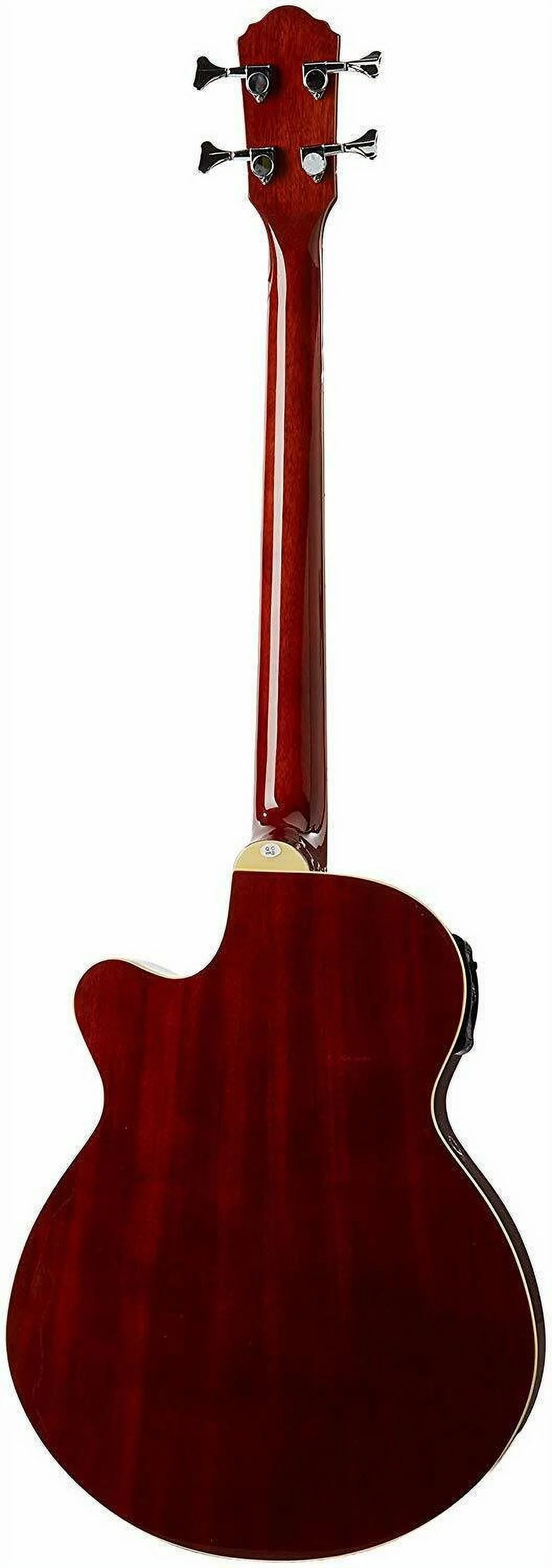 Oscar Schmidt OB100N Acoustic-Electric Bass with Gig Bag - Natural