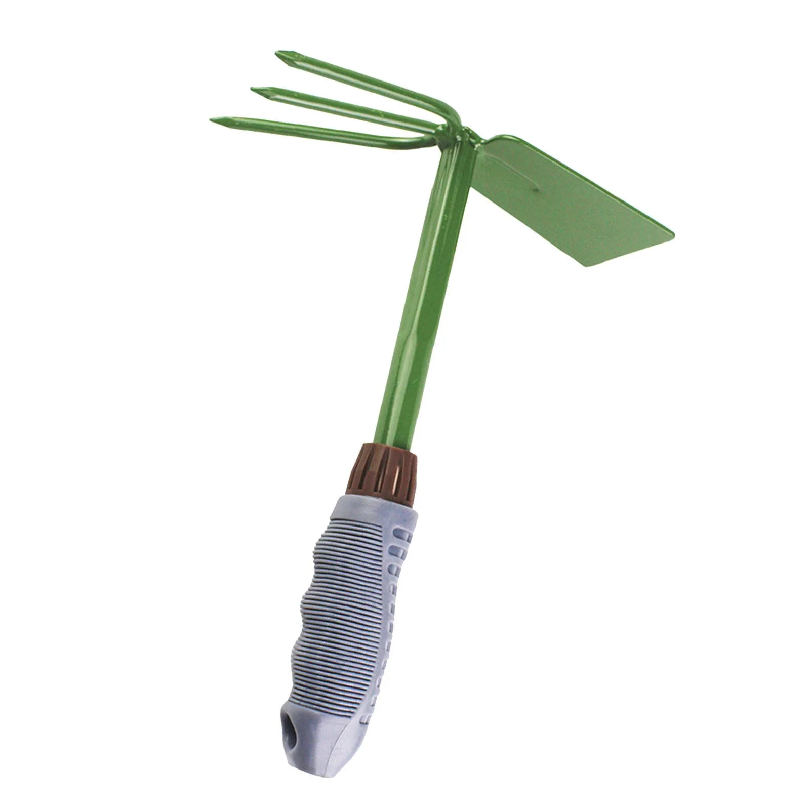 2 in 1 Hoe Rake Loosening Soil Hand Tool Multifunctional Small Gardening Tool Thickening Comfort Handle Accessory Weeding Hoe