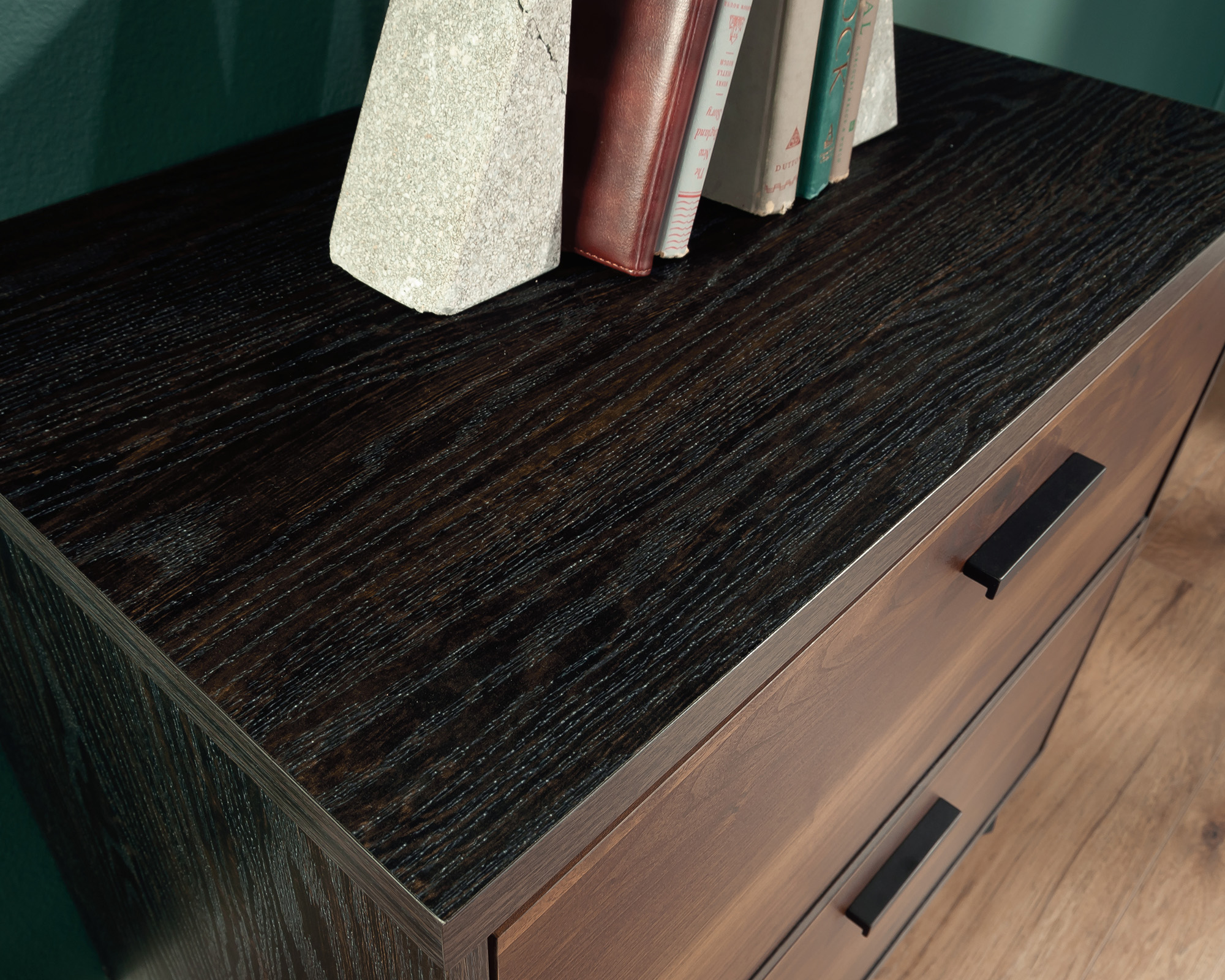 Canton Lane 2-Drawer Lateral File Cabinet in Brew Oak