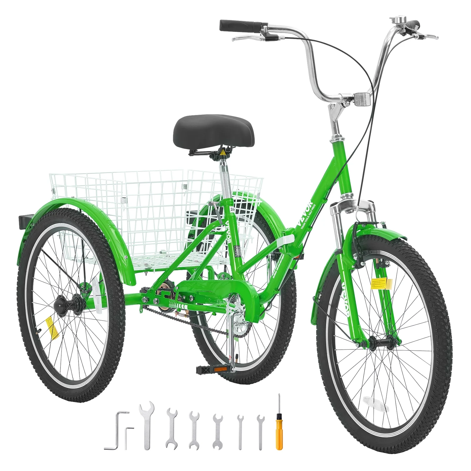 SKYSHALO Folding Adult Tricycle 24