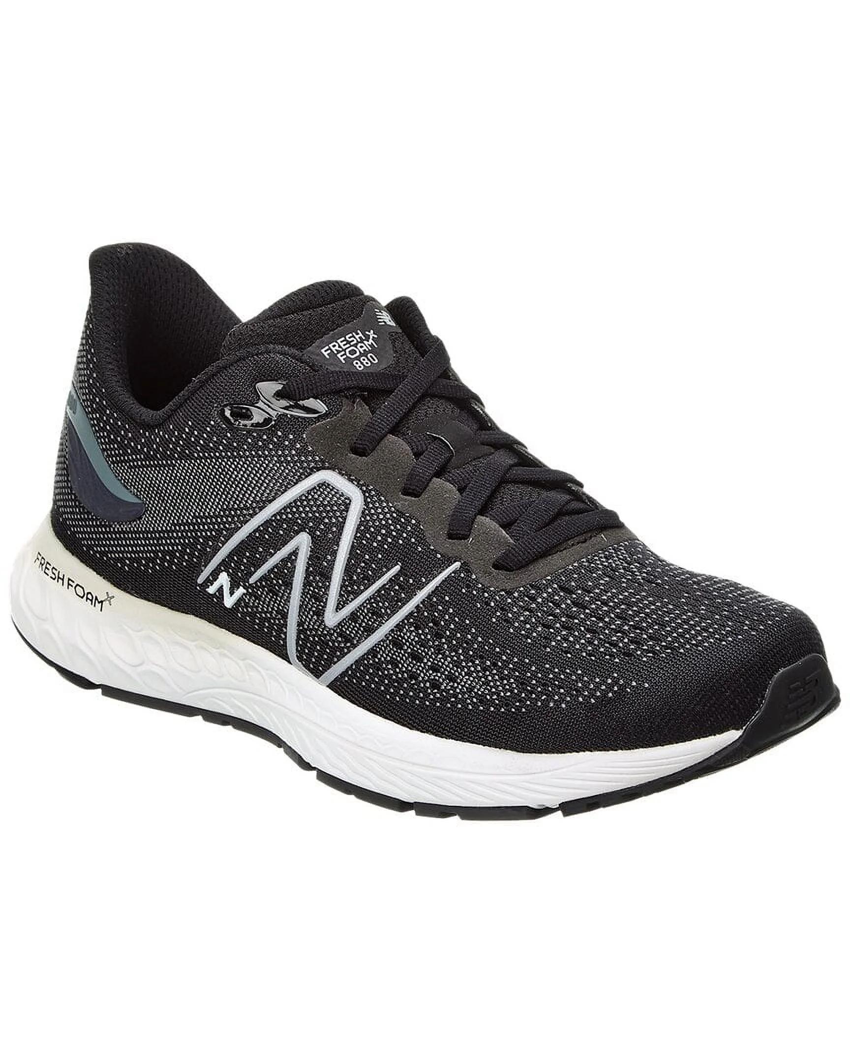 New Balance Fresh Foam X Sneaker, 5W, Black