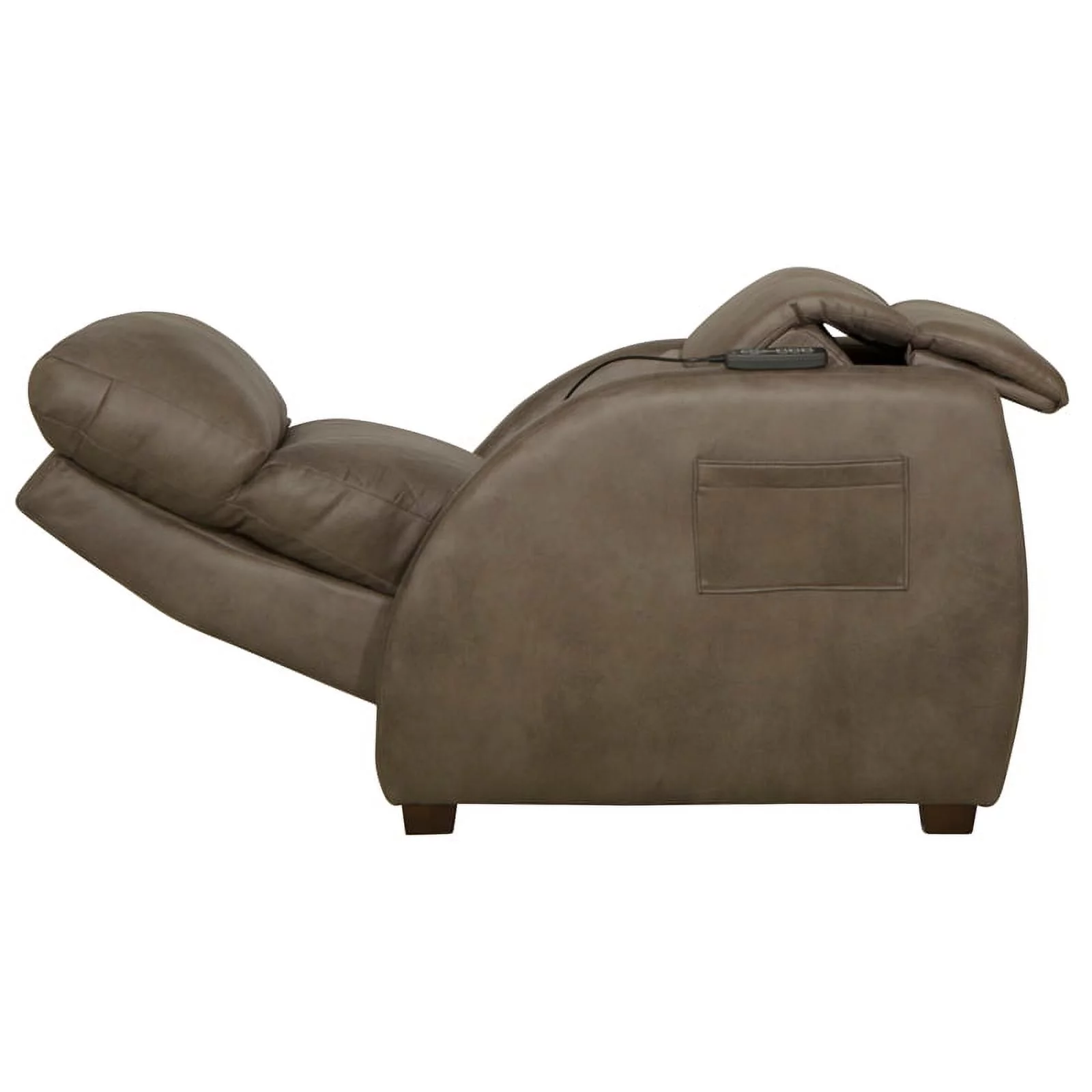 Catnapper Unwind Power Zero Gravity Recliner in Taupe Polyester Fabric