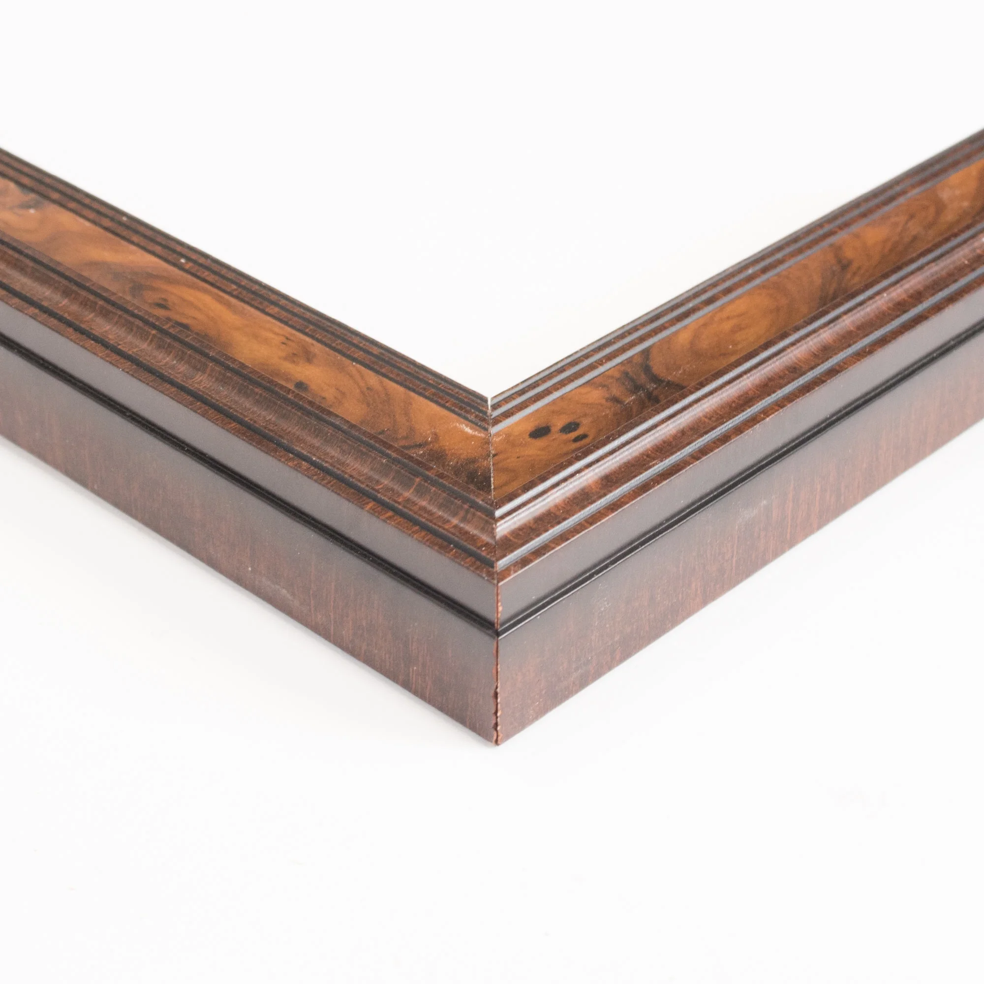 14x24 Frame Brown Solid Wood Picture Frame Width 2 Inches | Interior Frame Depth 0.5 Inches |