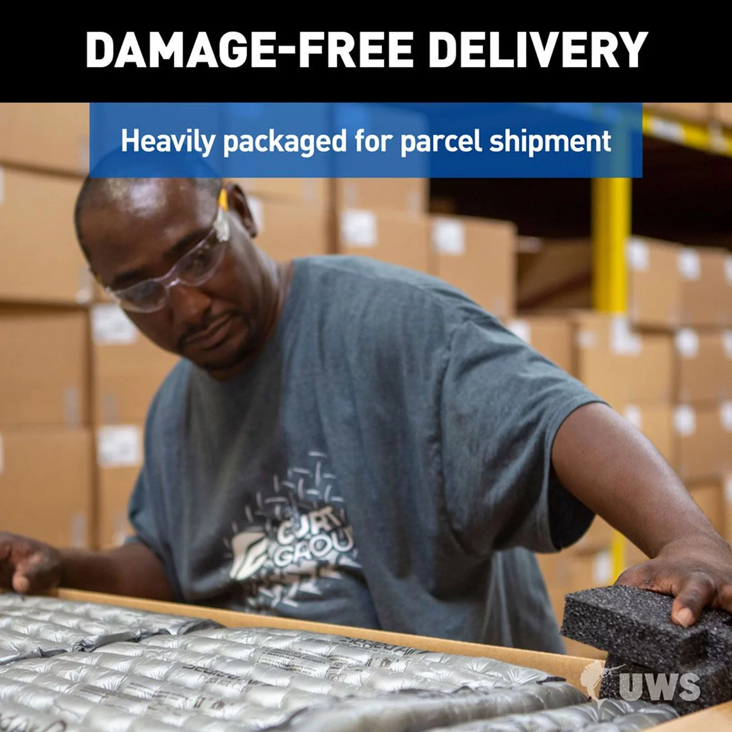 UWS C30142-MK2 72 In Aluminum Truck Bed Side Tool Box, Gloss Black