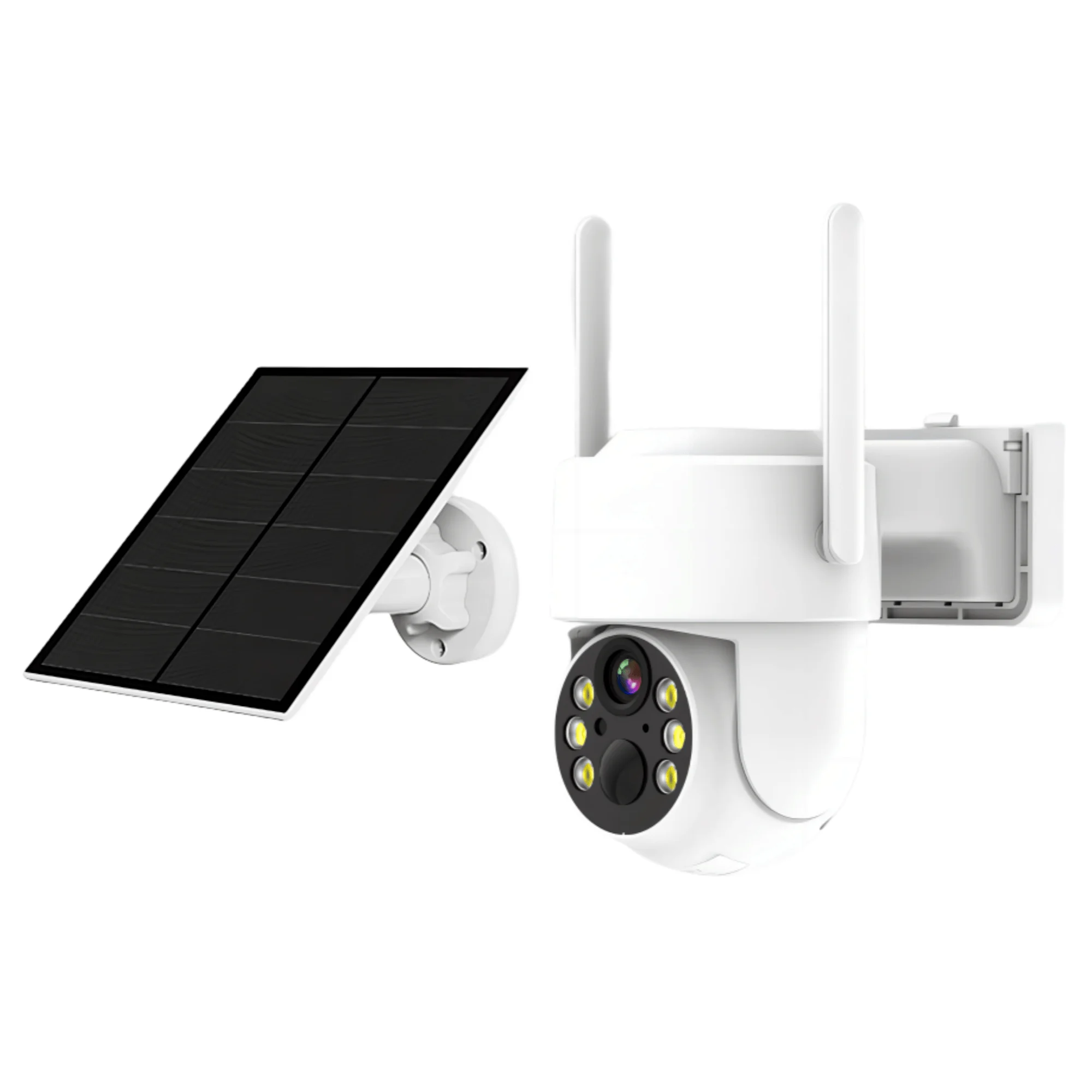 TOPVISION 3/4G LTE Cellular Security Camera Wireless Outdoor Solar Camera(SIM&SD Card Included),Without WiFi Needed,360°Pan Tilt View, 2K PTZ Night Vision, PIR Human Detection