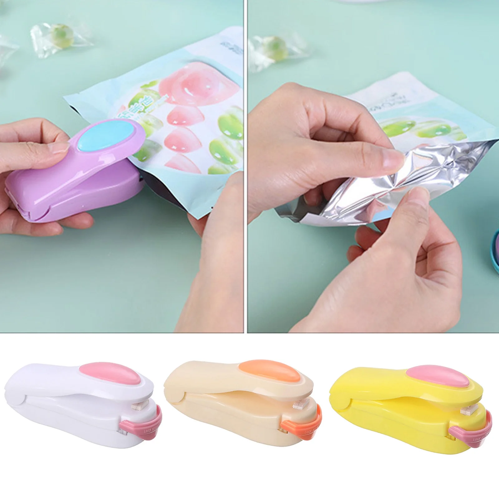 Viflosae Sealer Portable Mini Heat Sealing Machine Impulse Sealer Packing Plastic Bag New Arrivals 2024