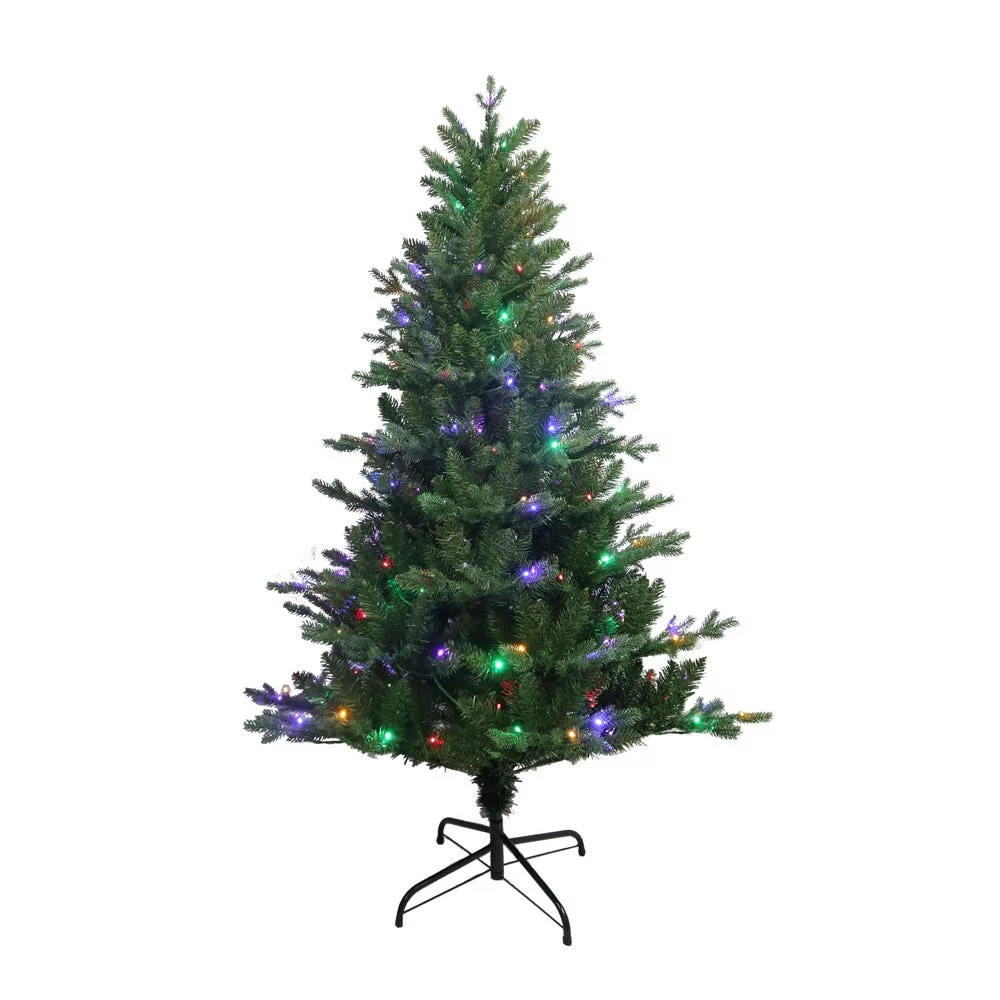 Kurt Adler 5-Foot Pre-Lit Multi-Colored LED Jackson Pine Tree