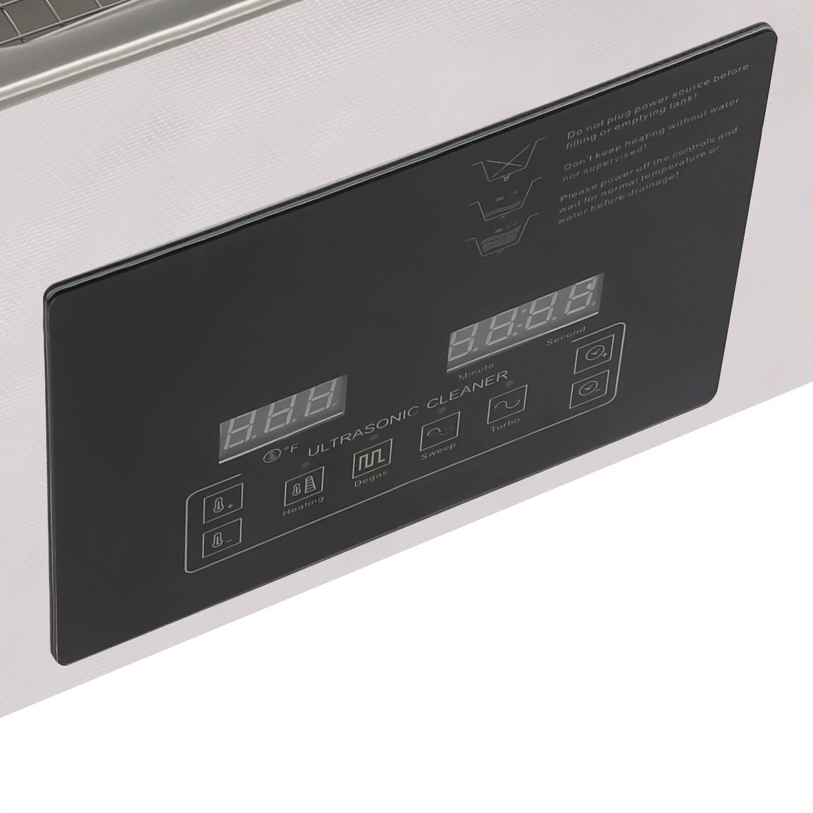 Commercial 10L 22L Ultrasonic Cleaner Industry Double Frequency Jewelry Glasses 0-80℃/0-176℉