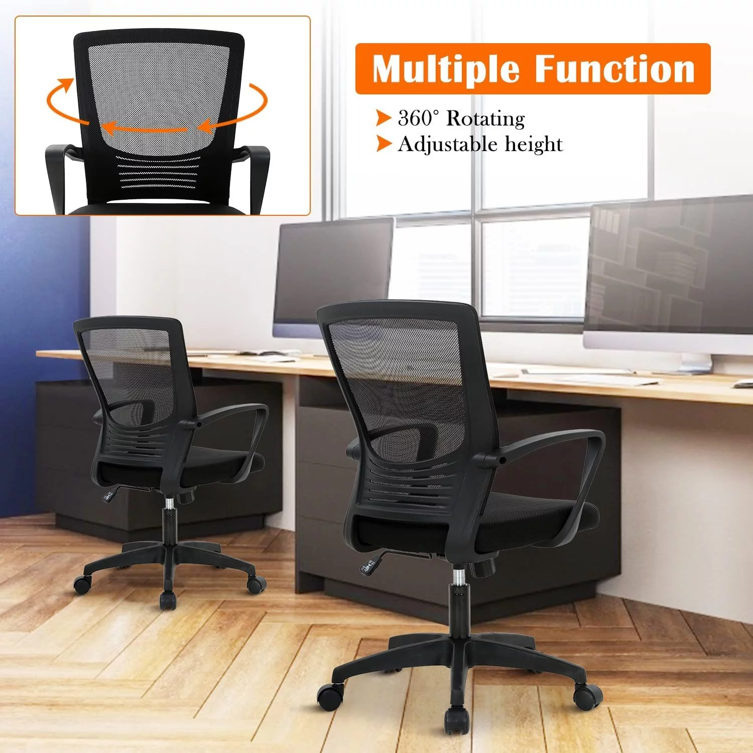 Office Chair Ergonomic Computer Chair Mesh Desk Chair Swivel Chairs