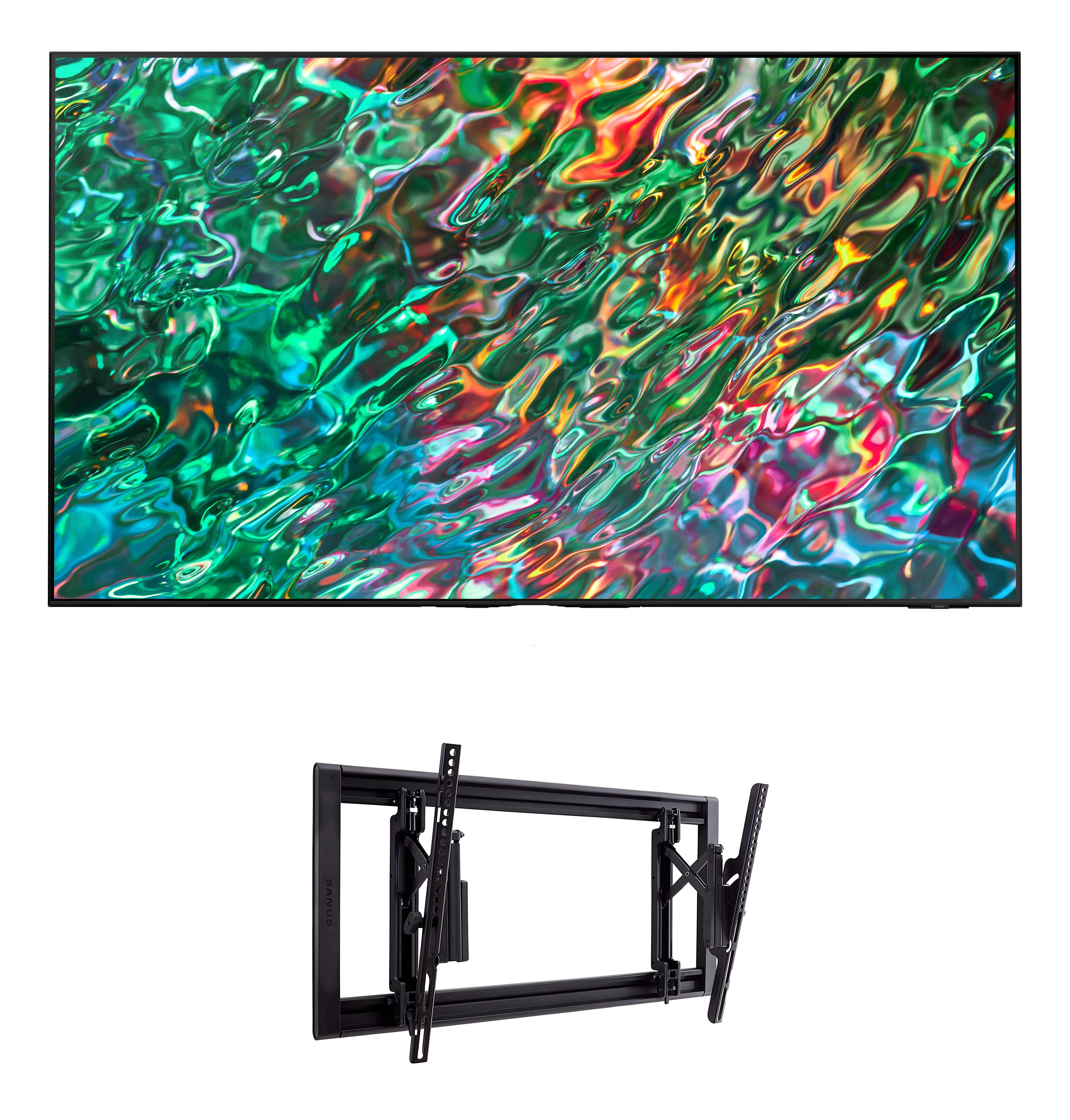 SAMSUNG 43-Inch Class Neo QLED 4K QN90B Series Mini LED Quantum HDR 24x Smart TV with a Sanus VLT7-B2 42