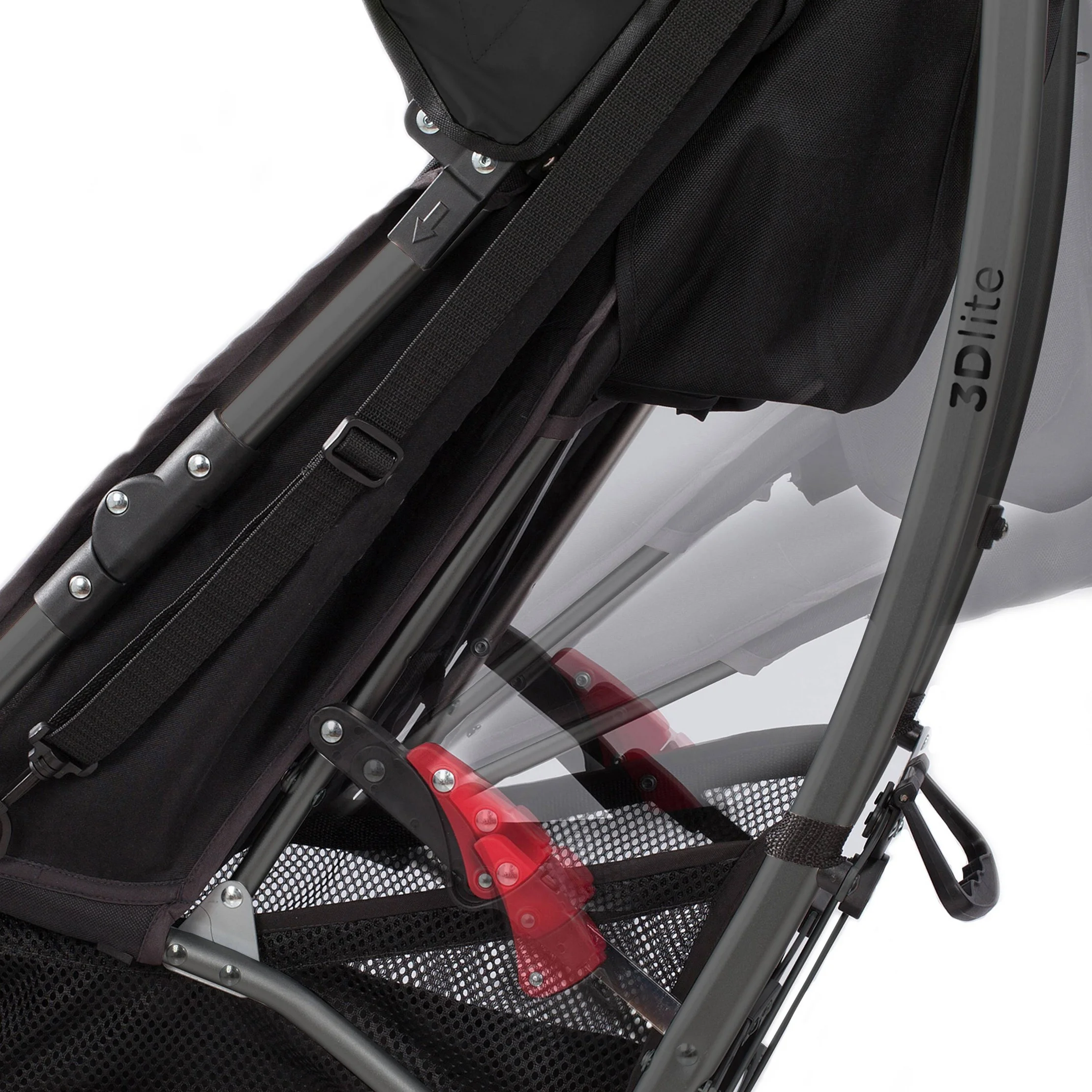 3D Lite Stroller - Jet Black