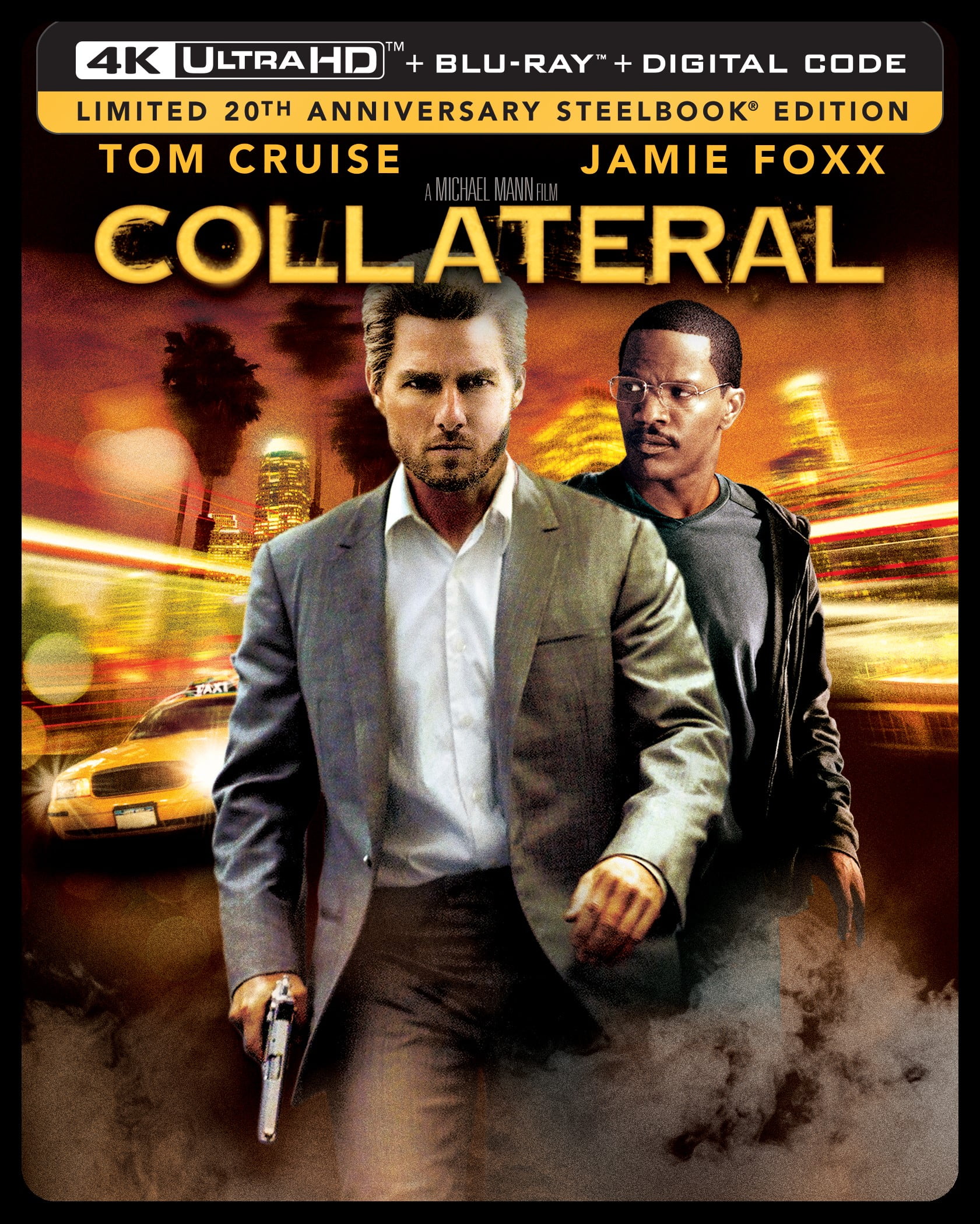 Collateral (Steelbook) (4K Ultra HD + Blu-Ray + Digital Copy)