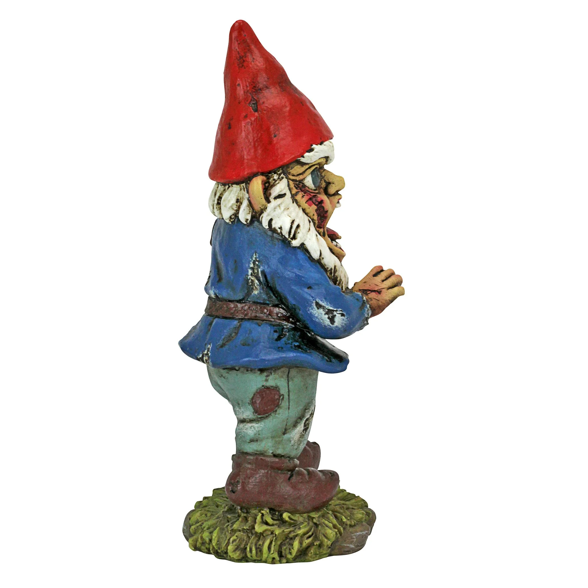 Design Toscano Attack of the Dead Walking Zombie Apocalypse Garden Gnome Statue