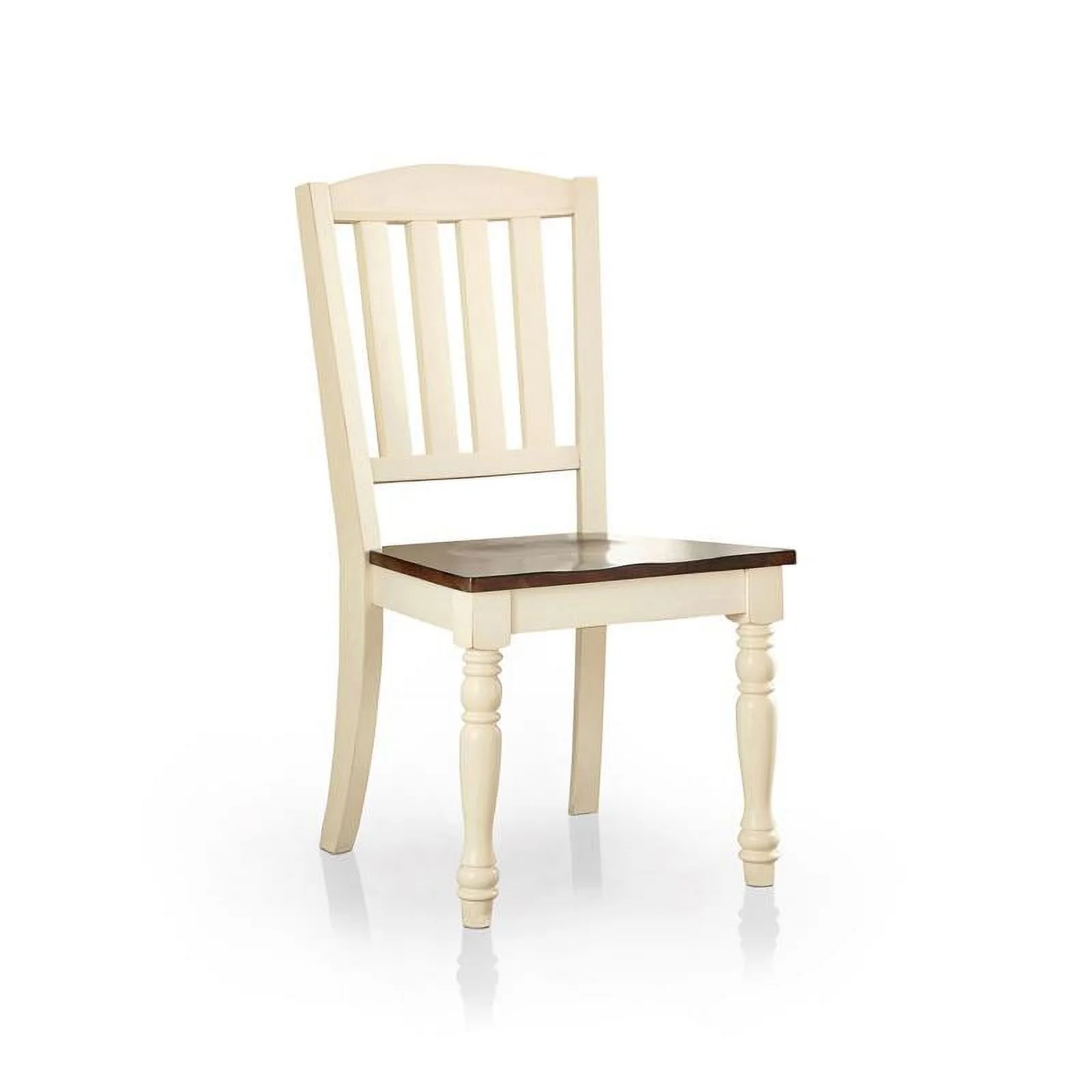 Furniture of America Gossling 9-Piece Wood Extendable Dining Set in White