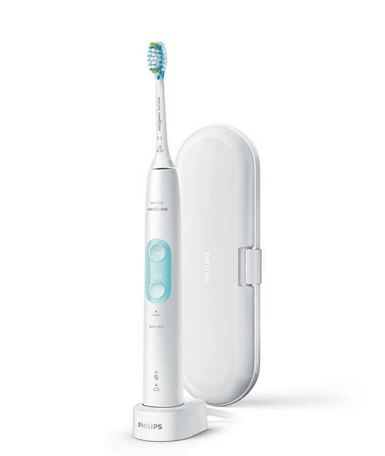 Philips Sonicare 4700 Toothbrush ProtectiveClean Sonic Gentle Effective Clean White Mint with C3 Brush Heads