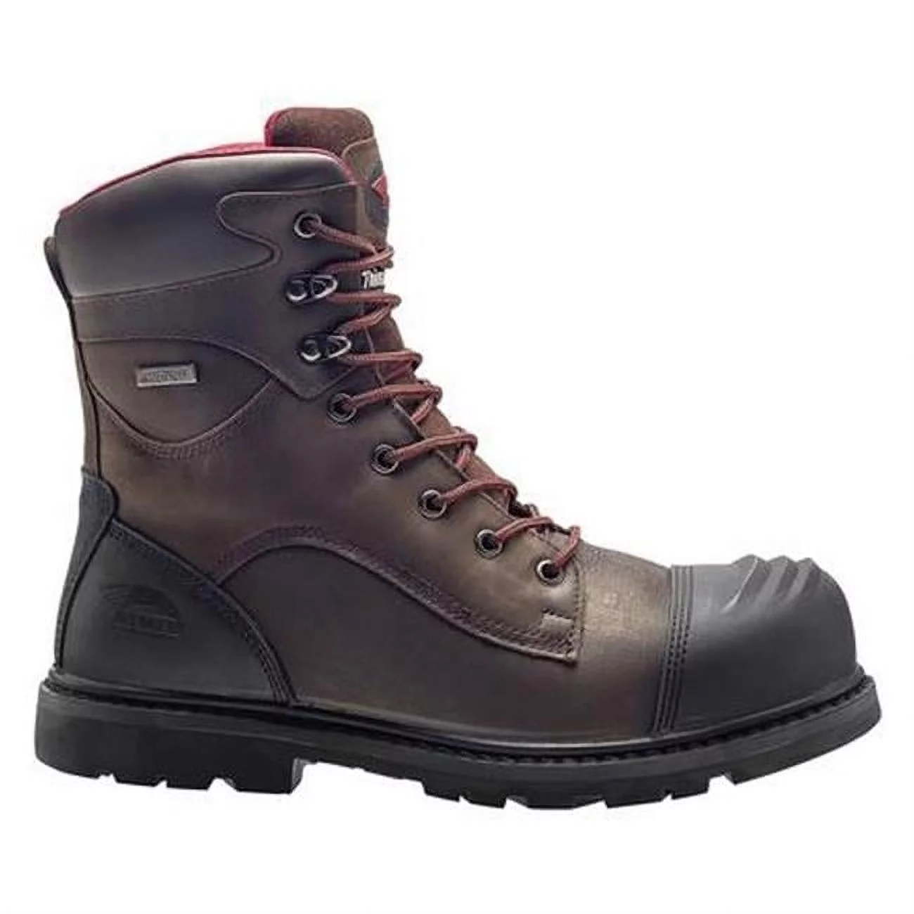 Avenger Men's 8-inch Carbon Toe Insulated Waterproof Work Boot Brown - A7575  BROWN