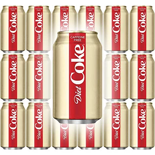 Diet Coke Caffeine Free Soda 12oz Cans (Pack of 18)