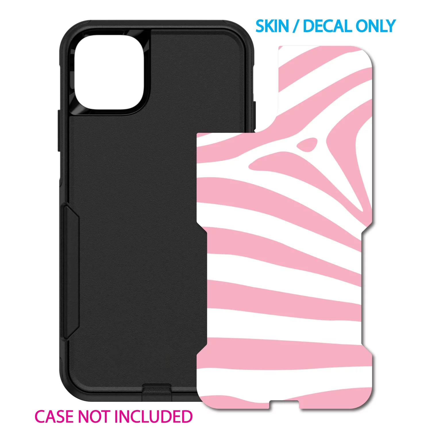 DistinctInk Custom SKIN / DECAL compatible with OtterBox Commuter for iPhone 11 Pro (5.8