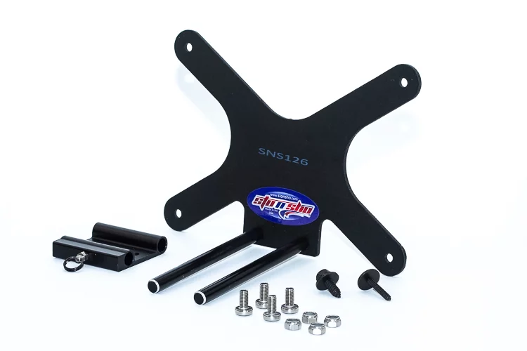 STO N SHO Front License Plate Bracket Compatible with 2012-2016 Porsche Panamera (SNS126)