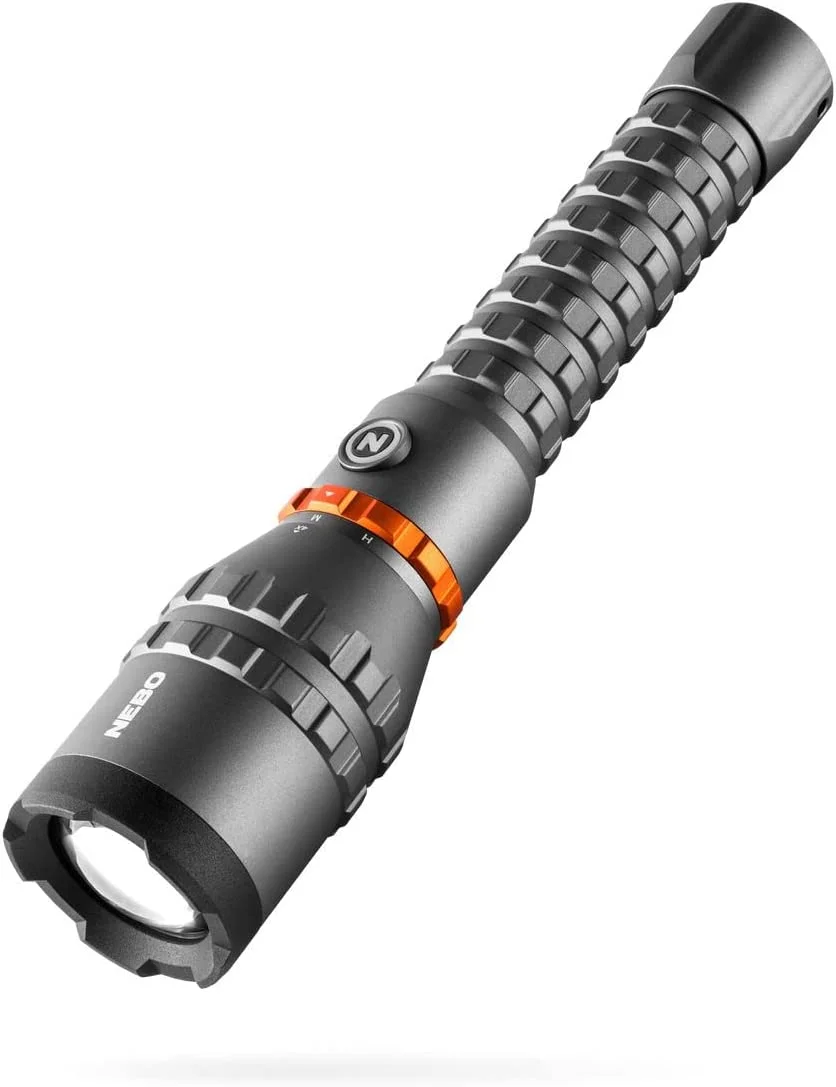 NEBO Davinci 8000 Powerful, Rechargeable and Waterproof Handheld Flashlight