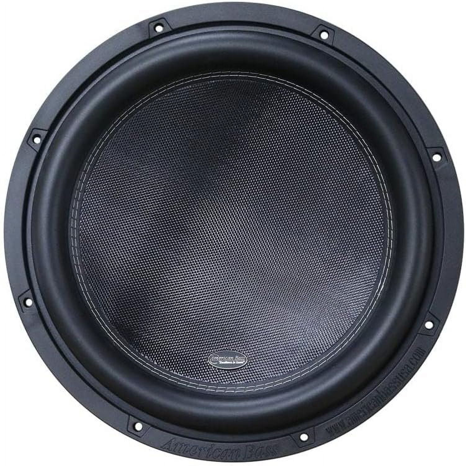 American Bass XR Subwoofers Dual 4 Ohm Voice Coil, 1500 Watts RMS/3000 Watts Max Magnet