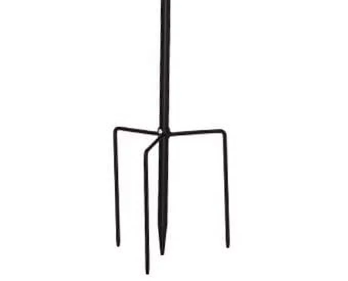 Evergreen Birdbath on Stake Sea Glass