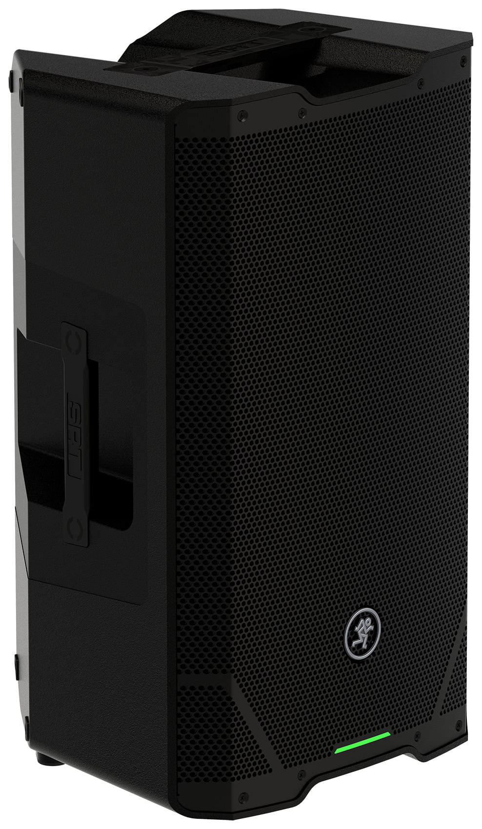 (2) Mackie SRT212 12” 1600 Watt Powered DJ PA Speakers+Stands+Sub+Headphones+Mic