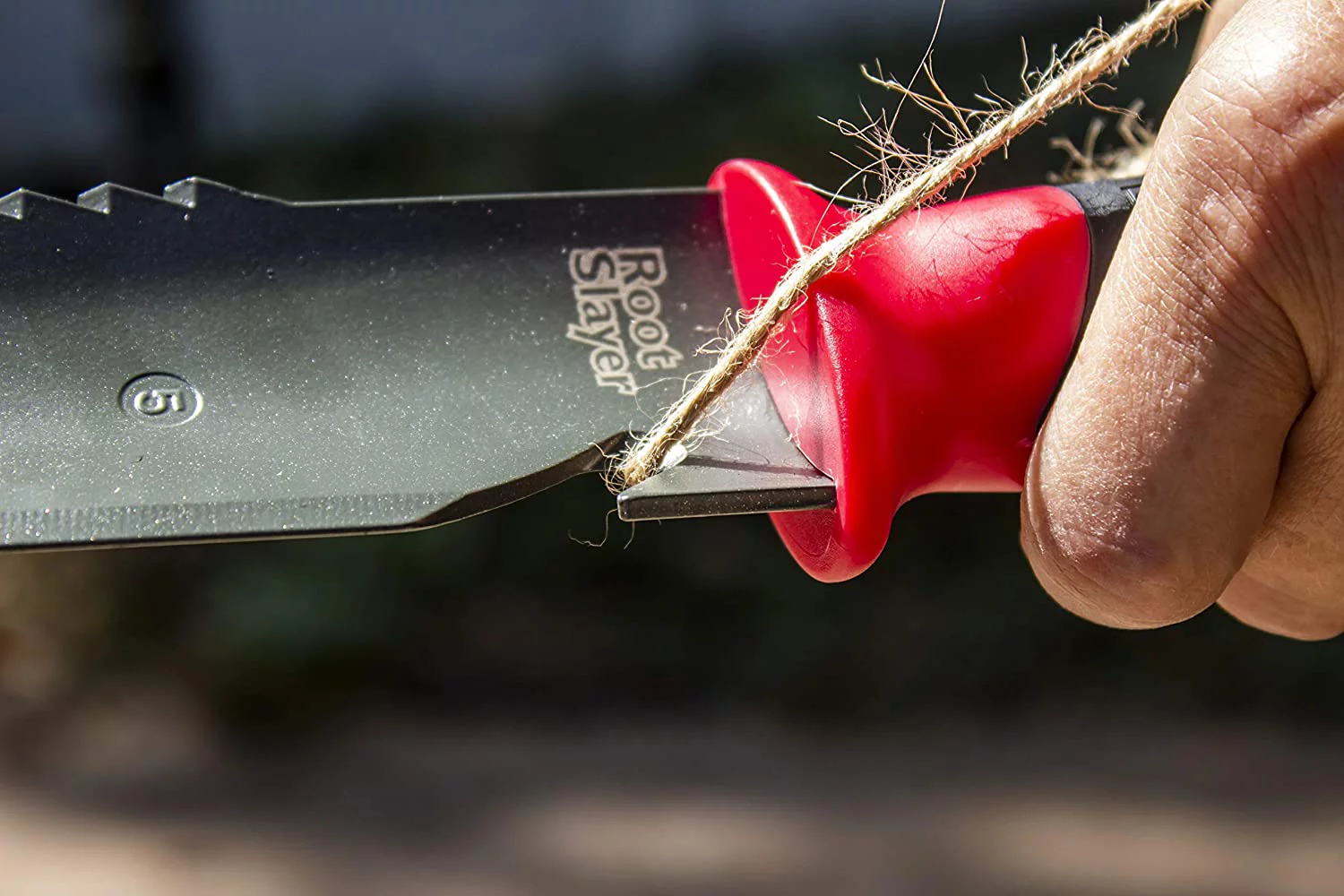 Radius Garden 17211 Root Slayer Soil Knife with Holster