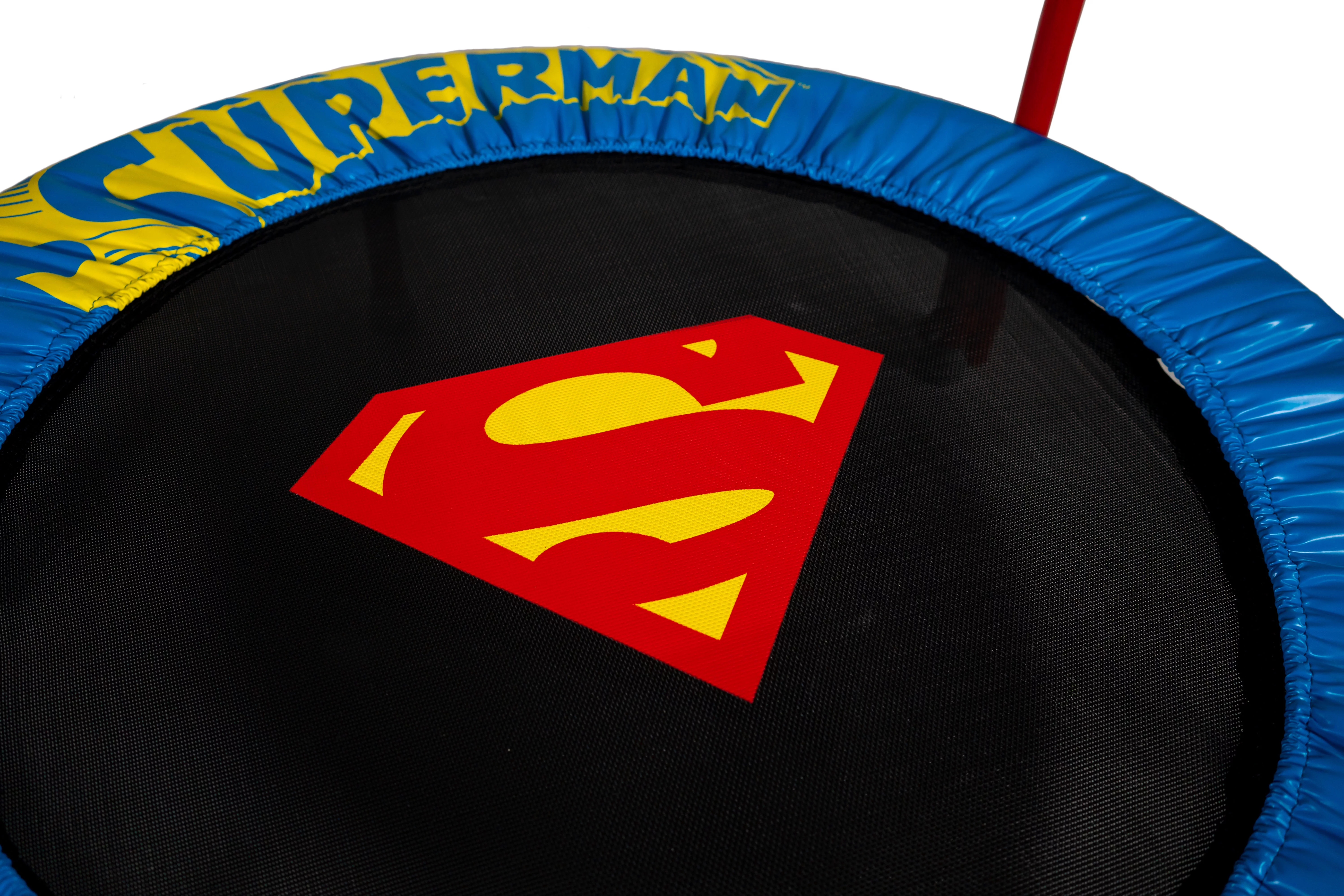 My First Superman 36-Inch Trampoline, with Handlebar