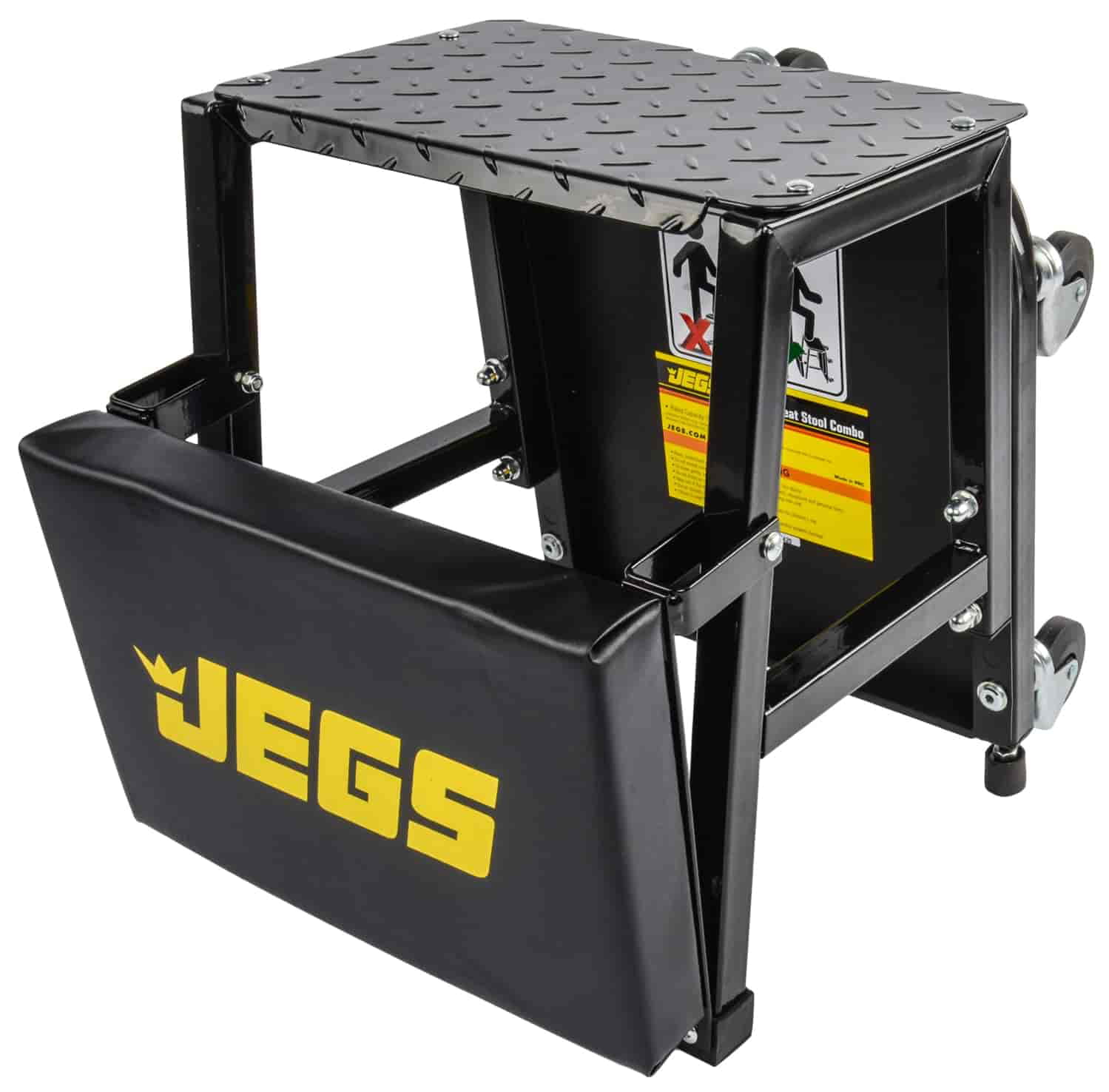 JEGS 81156 Creeper and Step Stool Seat