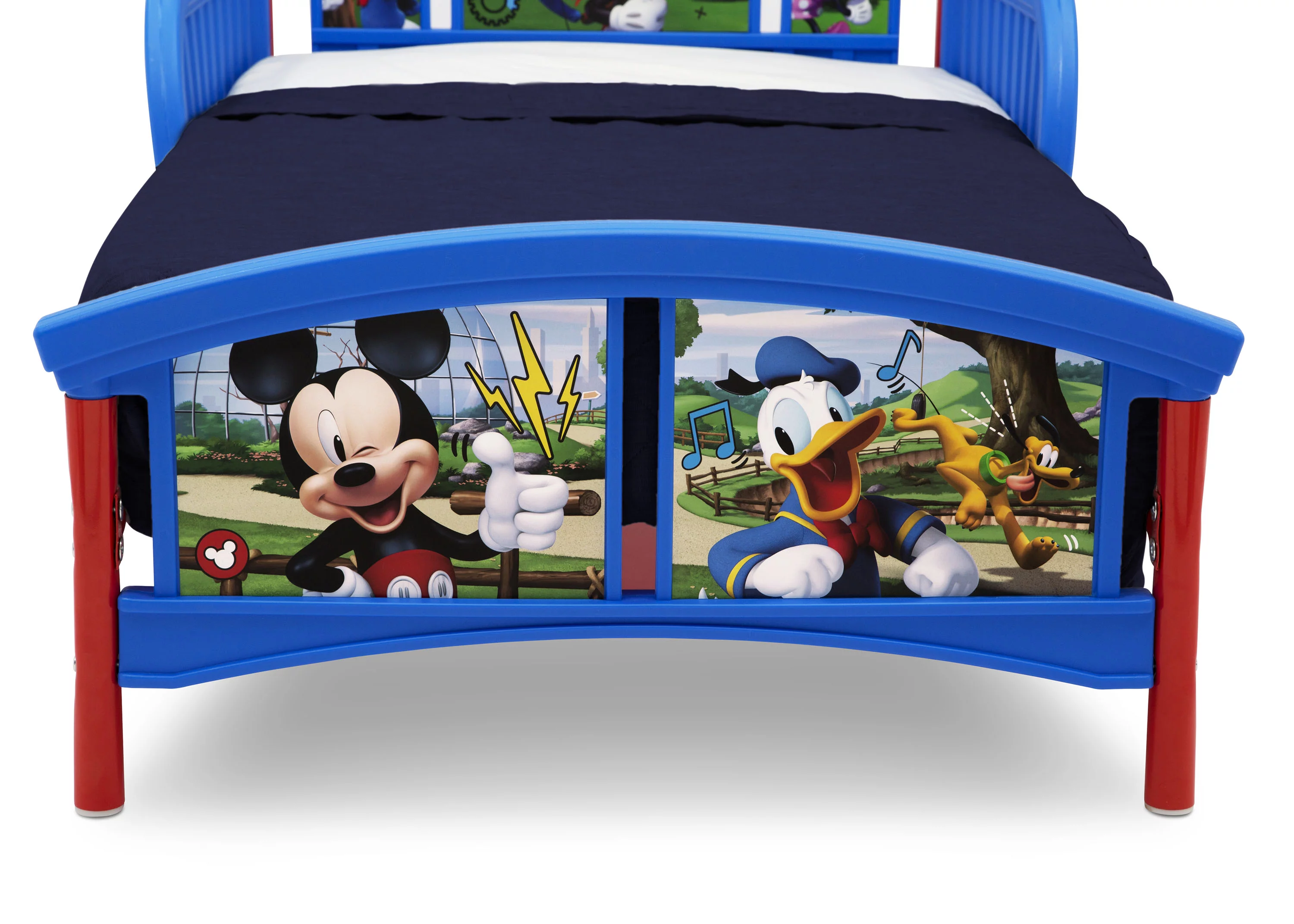 Delta Children Disney Mickey Mouse Plastic Toddler Bed, Multiple Characters