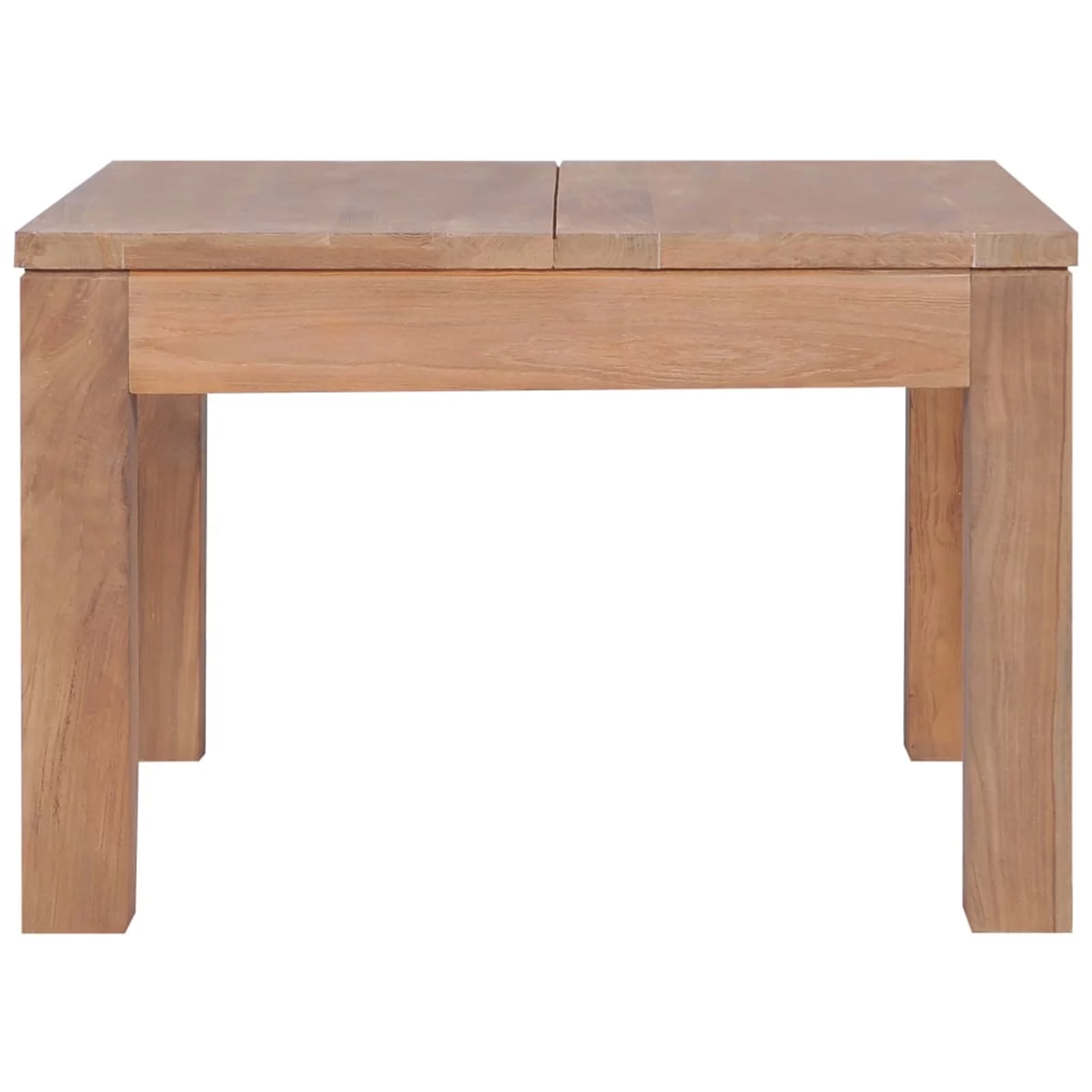 Suzicca Coffee Table Solid Teak Wood with Natural Finish 23.6