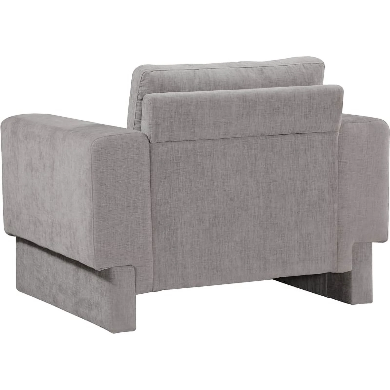 Meridian Furniture Madeline Grey Chenille Fabric Chair