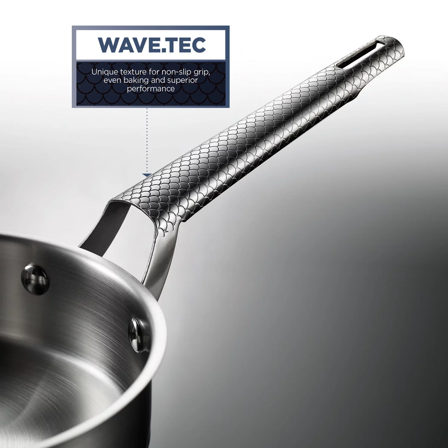 THE ROCK by Starfrit 034825-001-0000 10-Piece Stainless Steel Cookware Set with 9-In. Cake Pan and 10-In. x 15-In. Cookie Sheet