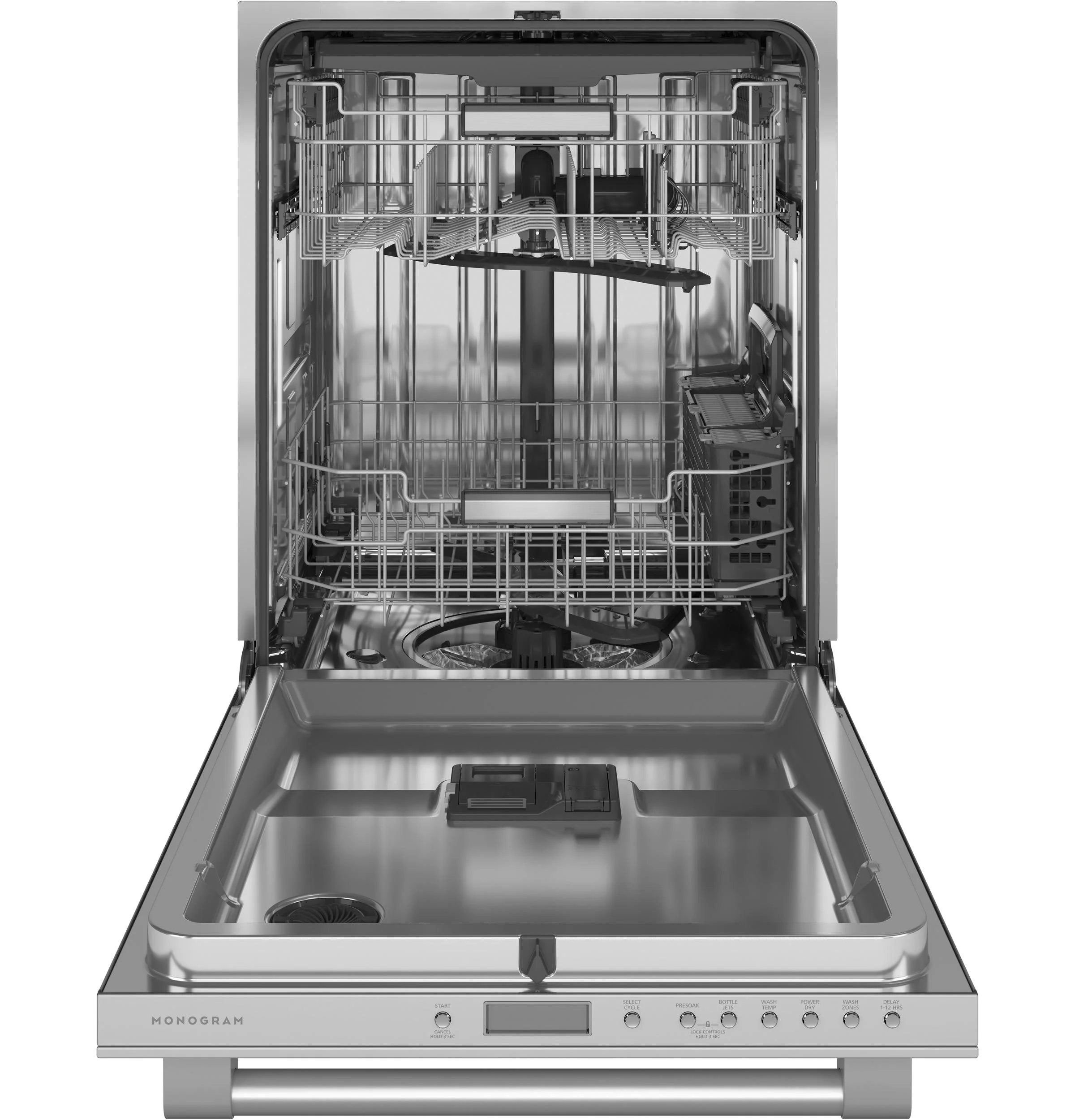 Monogram ZDT925SPNSS 42 dBA Stainless Top Control Smart Built-In Dishwasher