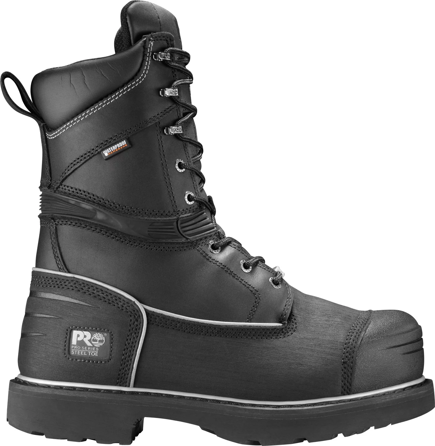 Timberland PRO  Gravel Pit, Men's, Black, Steel Toe, EH, Mt, PR, WP/Insulated Boot (9.0 M)