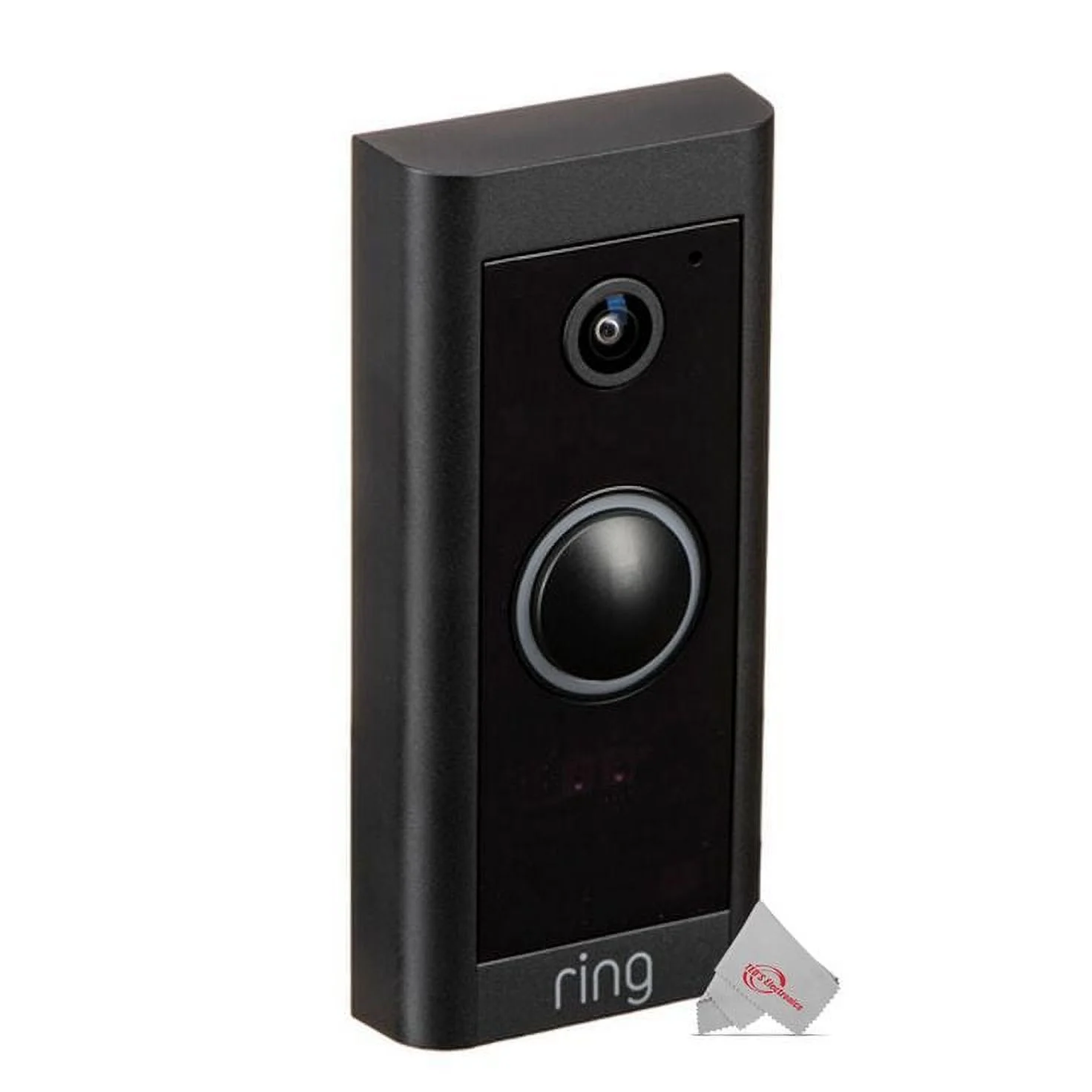 2x 1080p Wired HD Video Doorbell Black