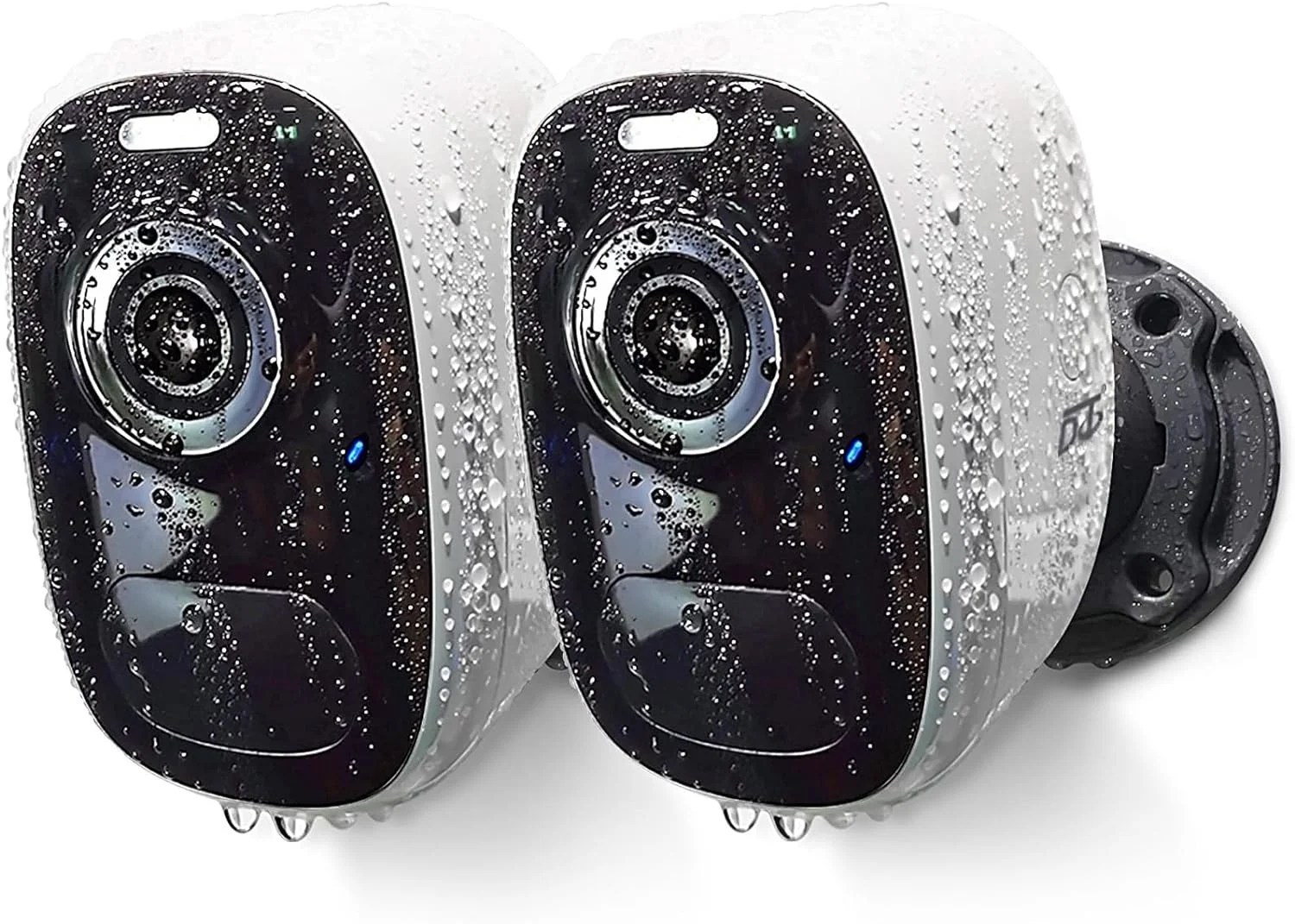 RUO Security Cameras Wireless Outdoor WiFi: Solar Battery Powered Camera 2K Color Night Vision House Cameras Outside Motion Detection Magnetic Two-Way Audio Spotlight Siren Alarm SD/Cloud Storage