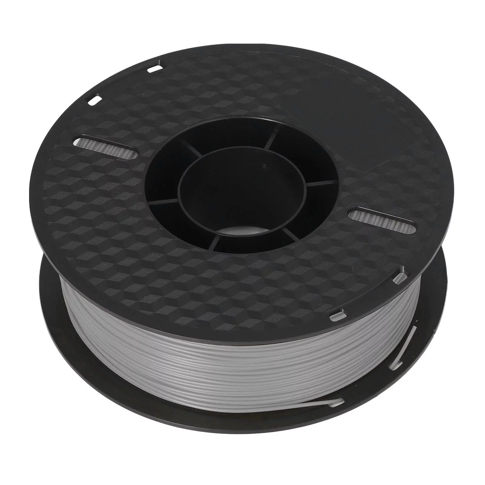 1.75mm PLa Filament 3D Printer Filament PLa 1KG Spool 3D Printing Filament 3D Printer Filament Printing Consumables Dimensional Accuracy ±0.02mm(Silver)